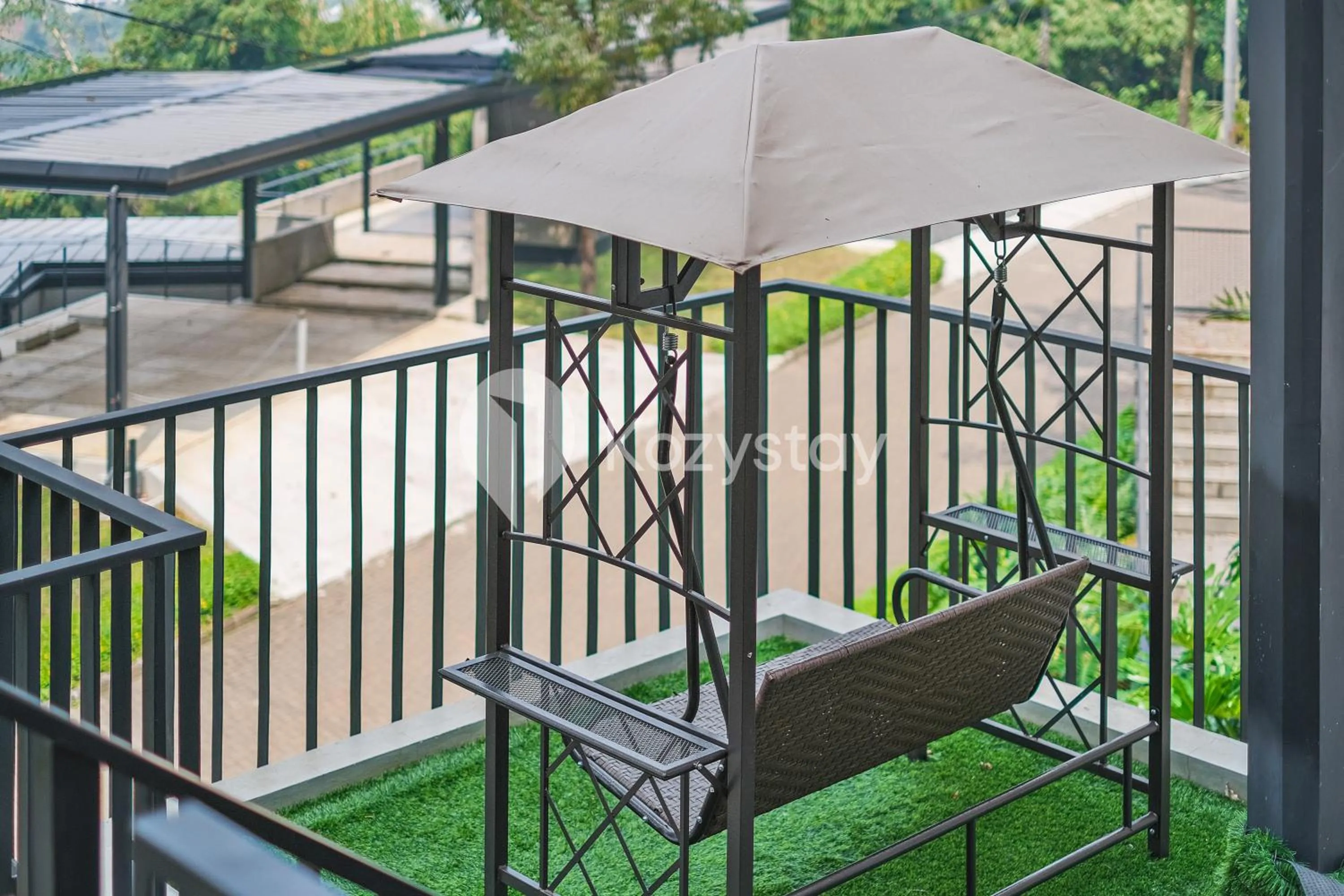 Balcony/Terrace in Sorte by Kozystay -Dago