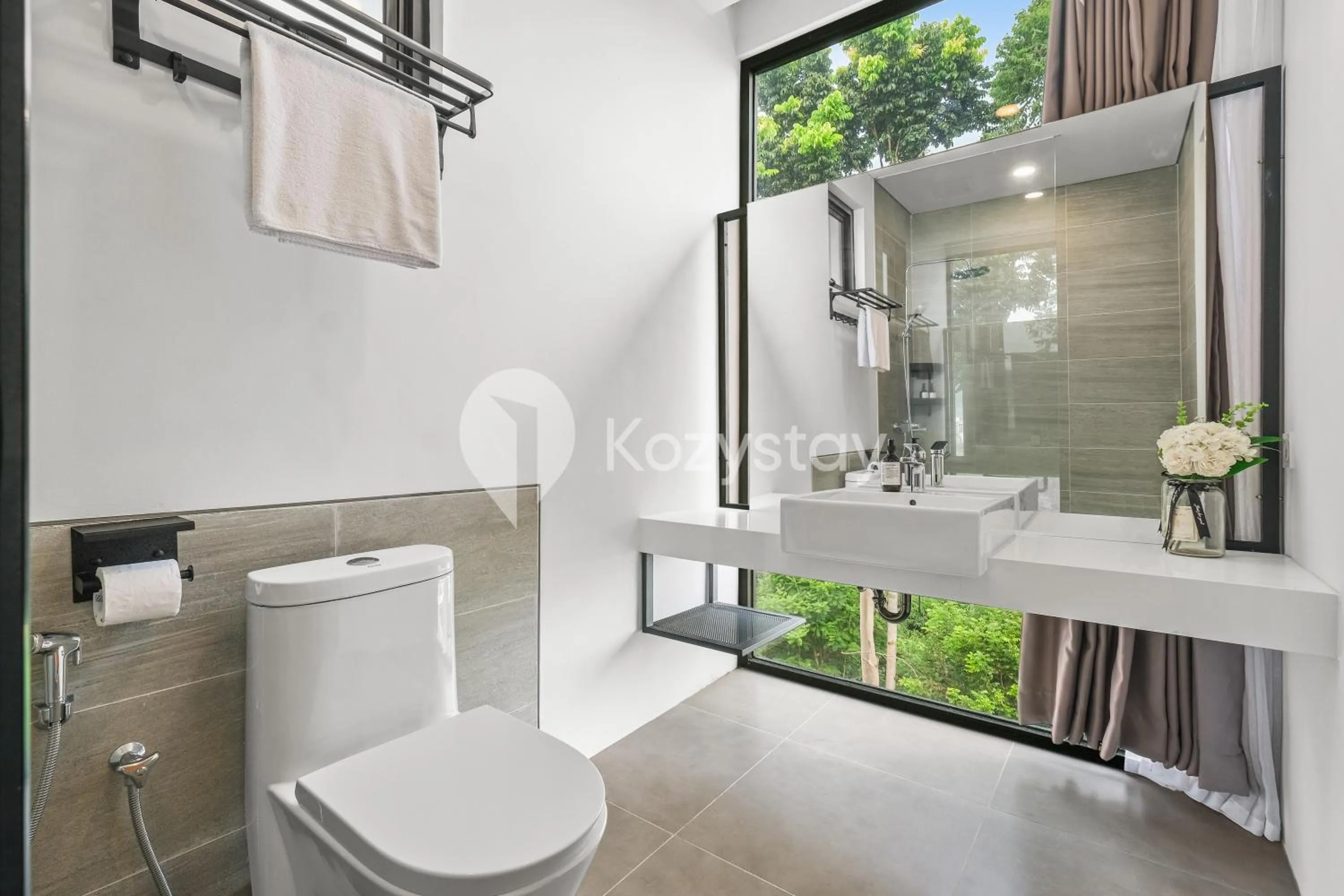 Bathroom in Sorte by Kozystay -Dago