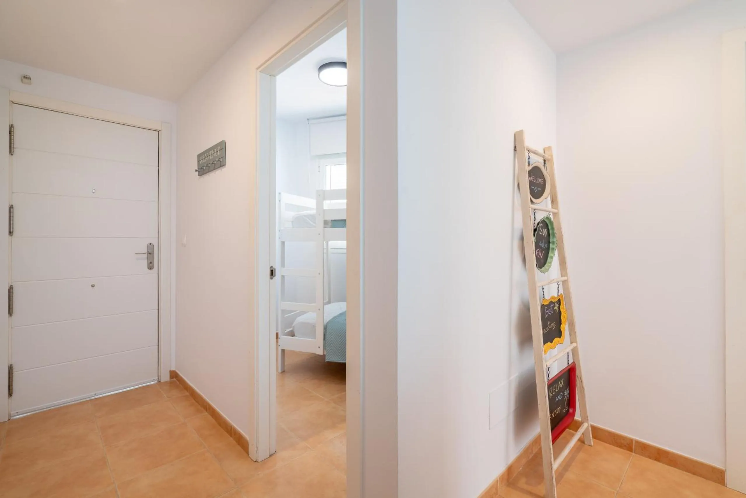 Bed in AlmeriaSuite Mojacar Breeze Apartments