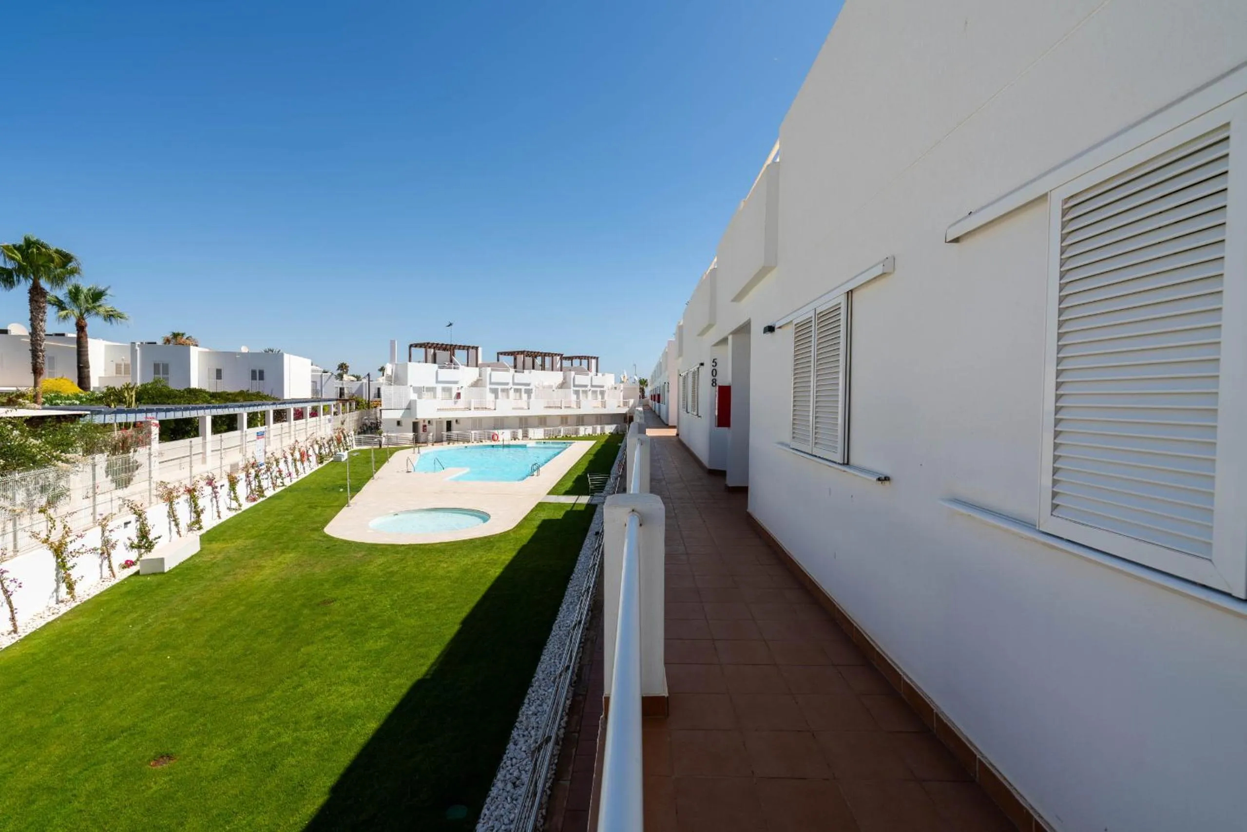 Swimming pool in AlmeriaSuite Mojacar Breeze Apartments