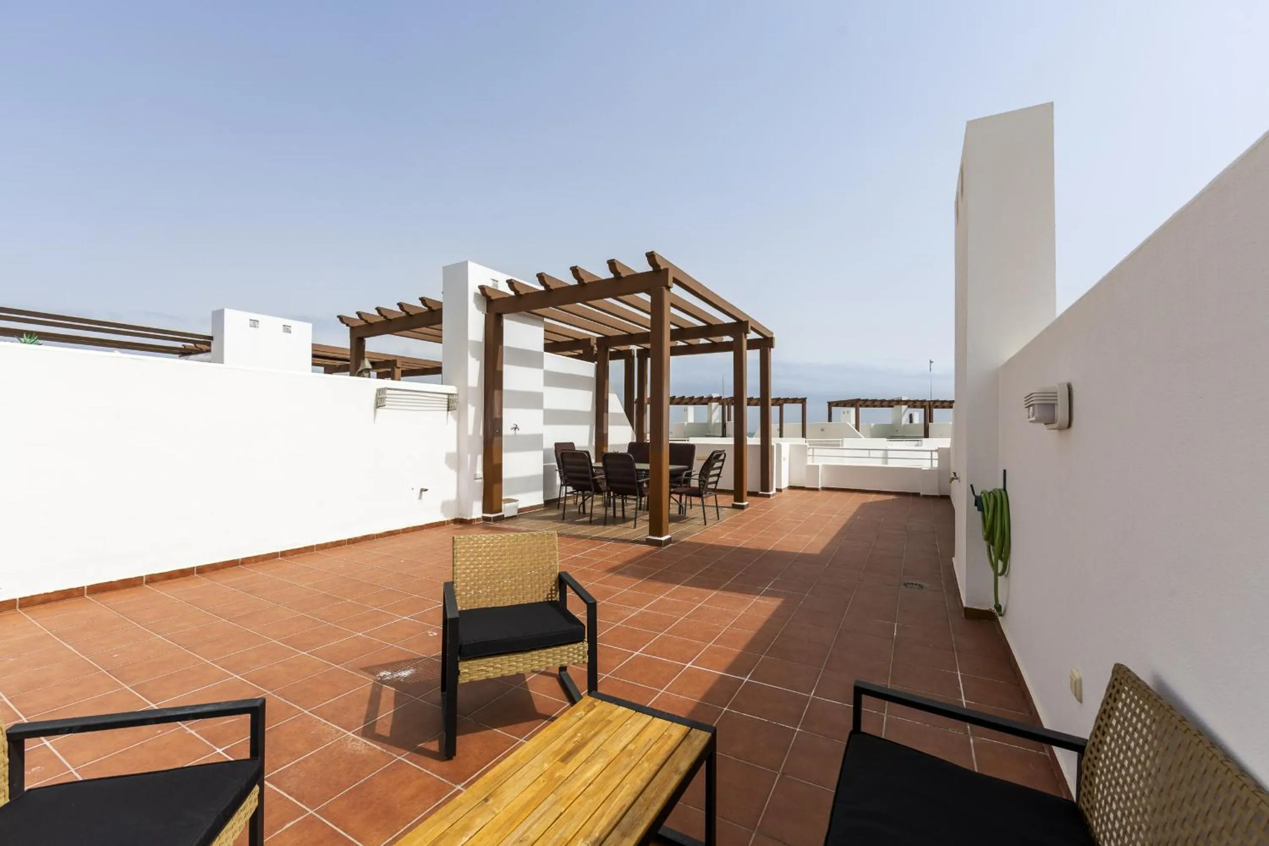 Patio in AlmeriaSuite Mojacar Breeze Apartments