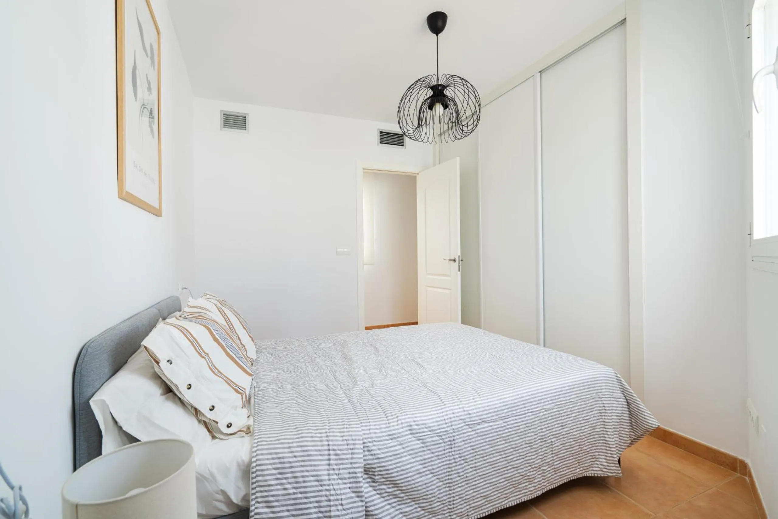 Bed in AlmeriaSuite Mojacar Breeze Apartments