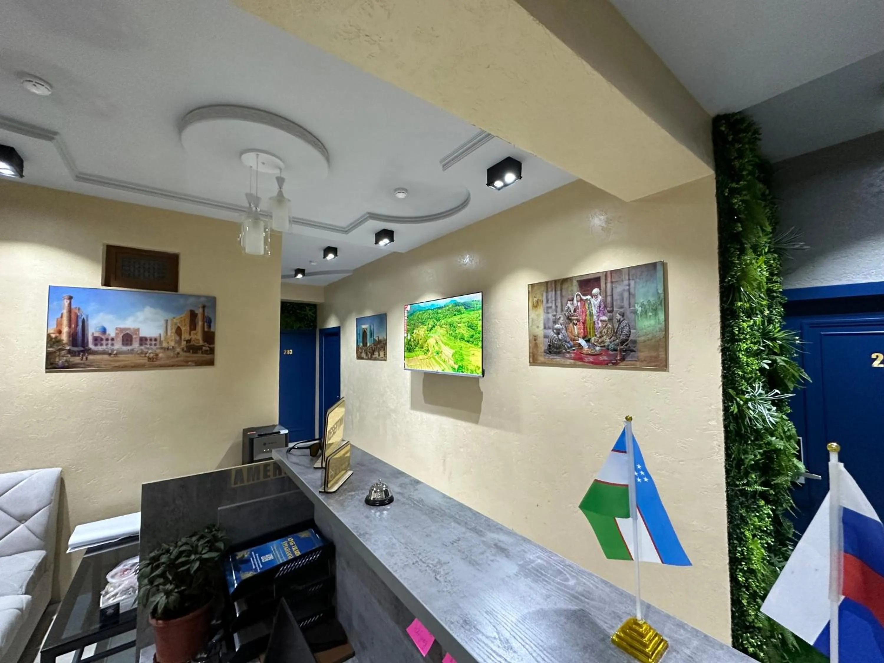 Lobby or reception in Dilfuz guest house boutique