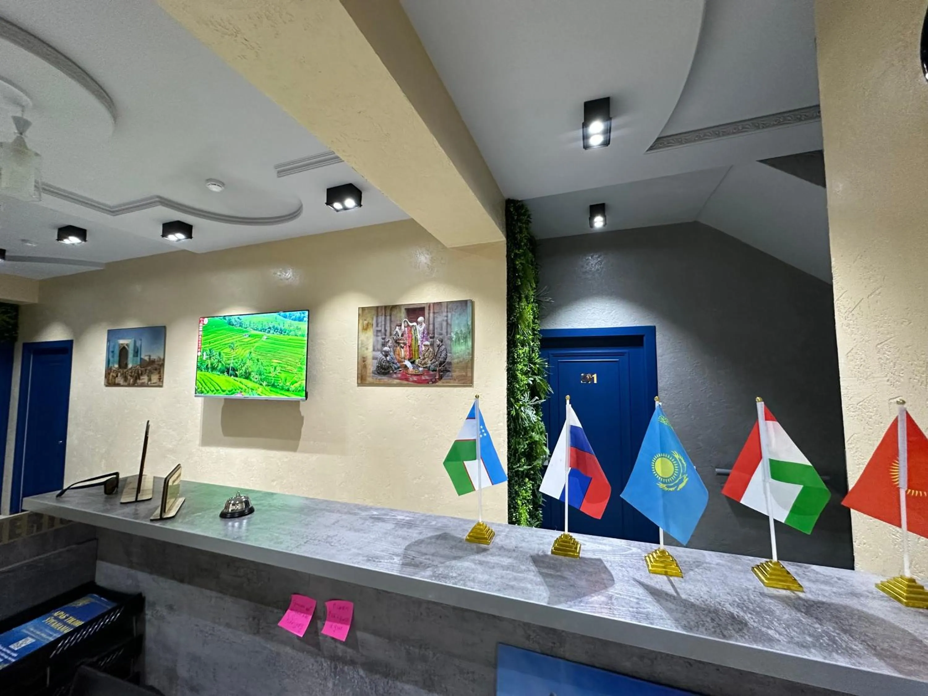 Lobby or reception in Dilfuz guest house boutique