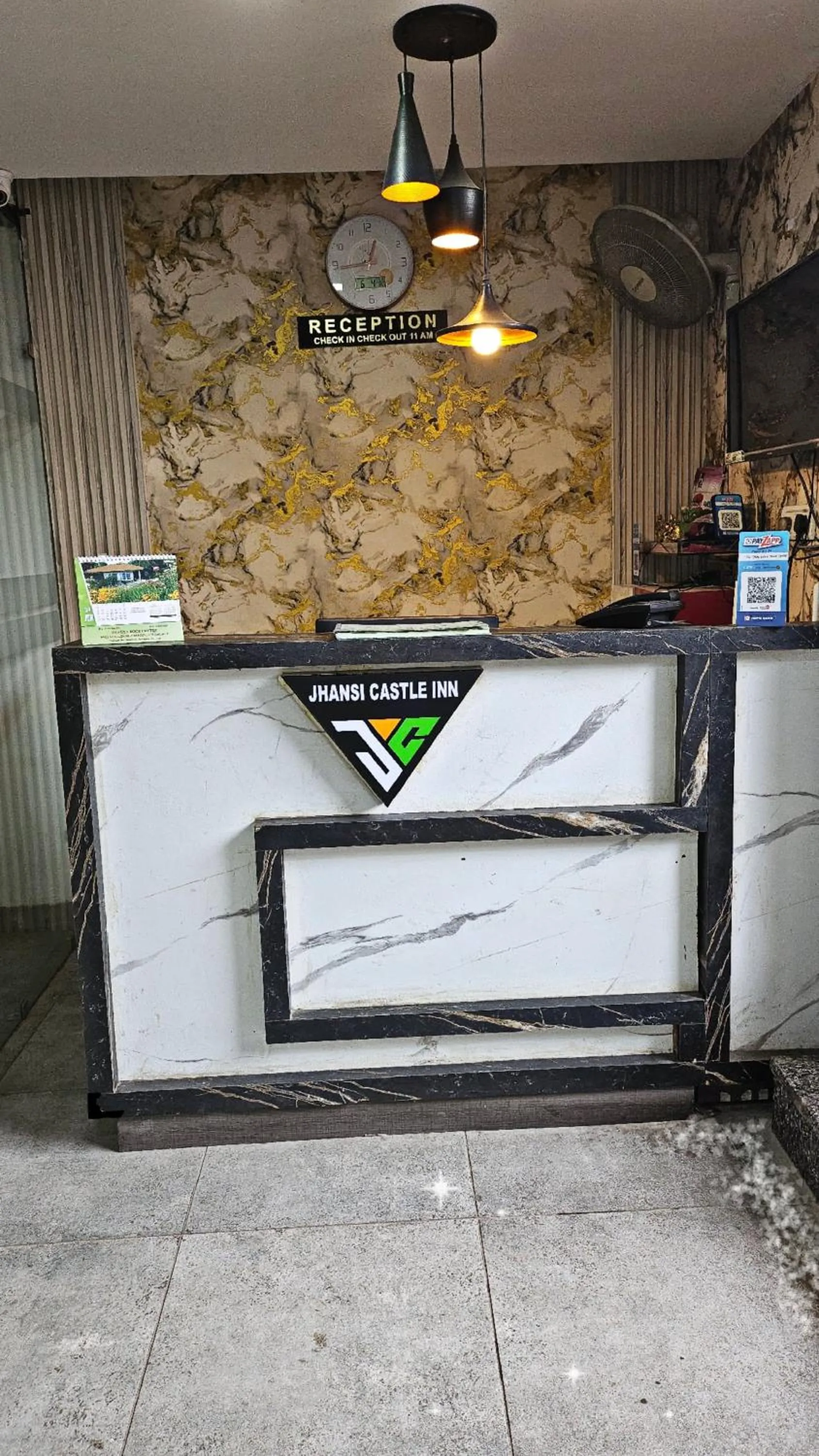 Lobby or reception in Jhansi Castle Inn