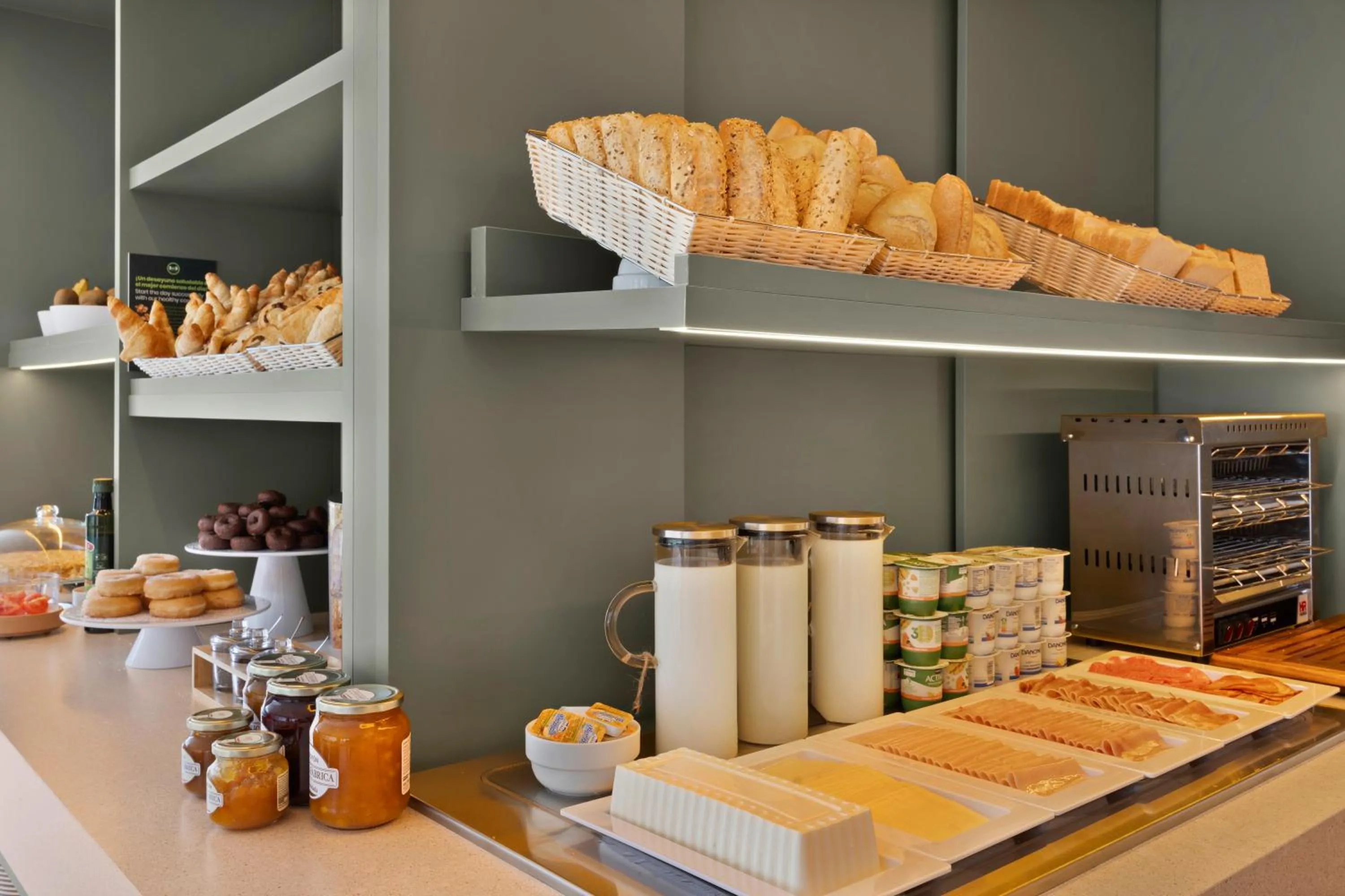 Buffet breakfast in B&B HOTEL Castro Urdiales