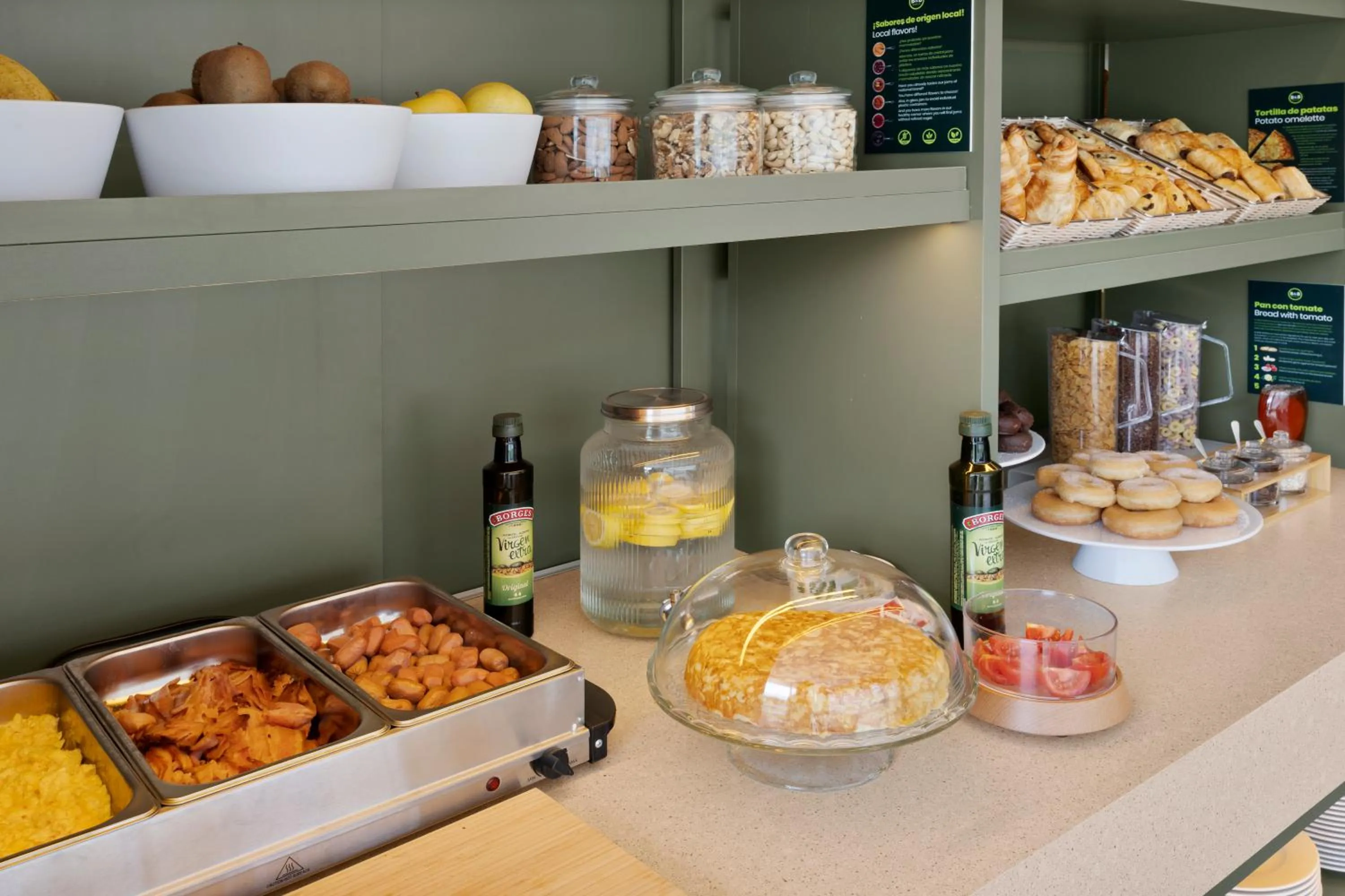 Buffet breakfast in B&B HOTEL Castro Urdiales