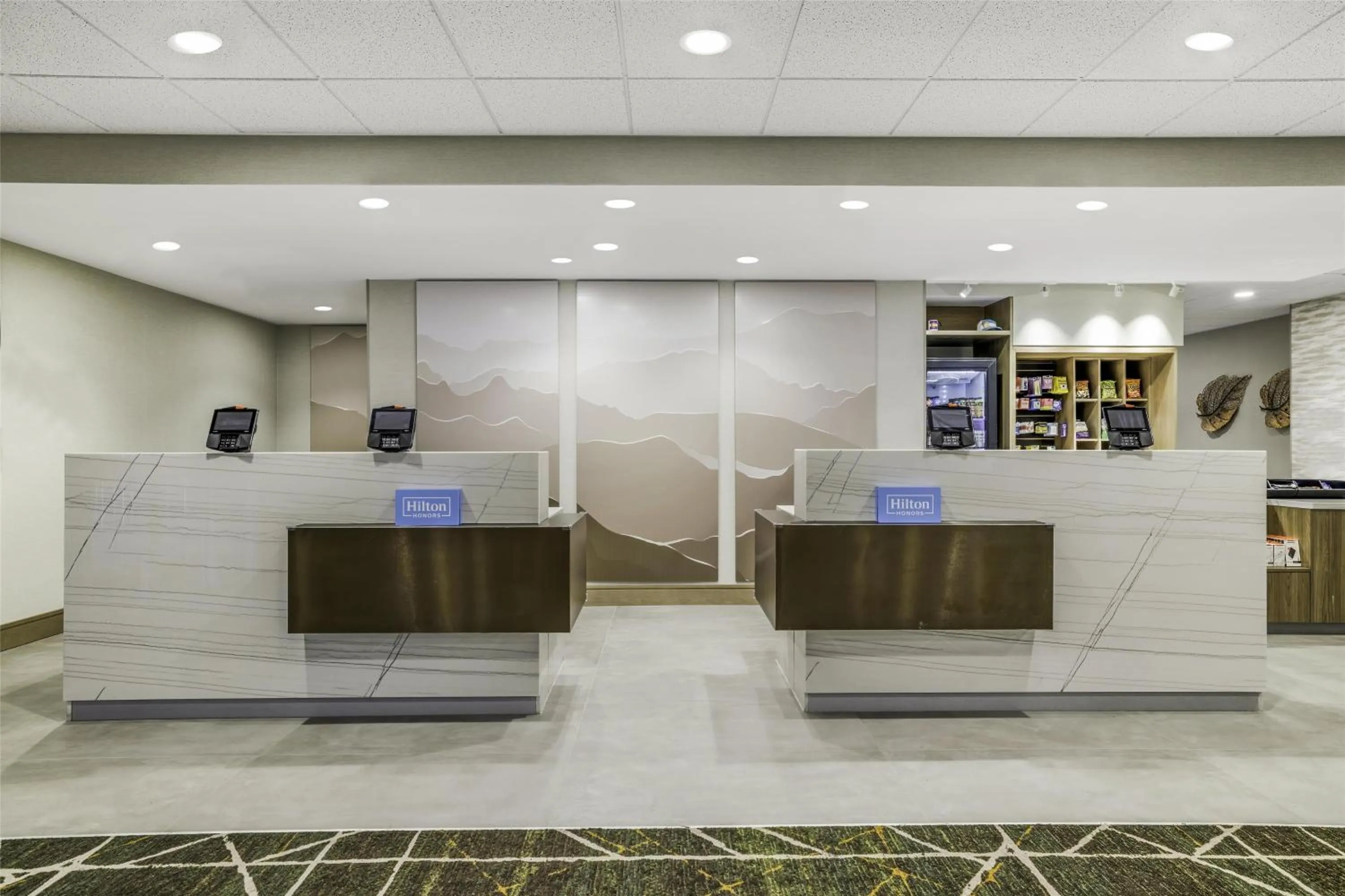 Lobby or reception in Hampton Inn Aurora Medical Center Denver