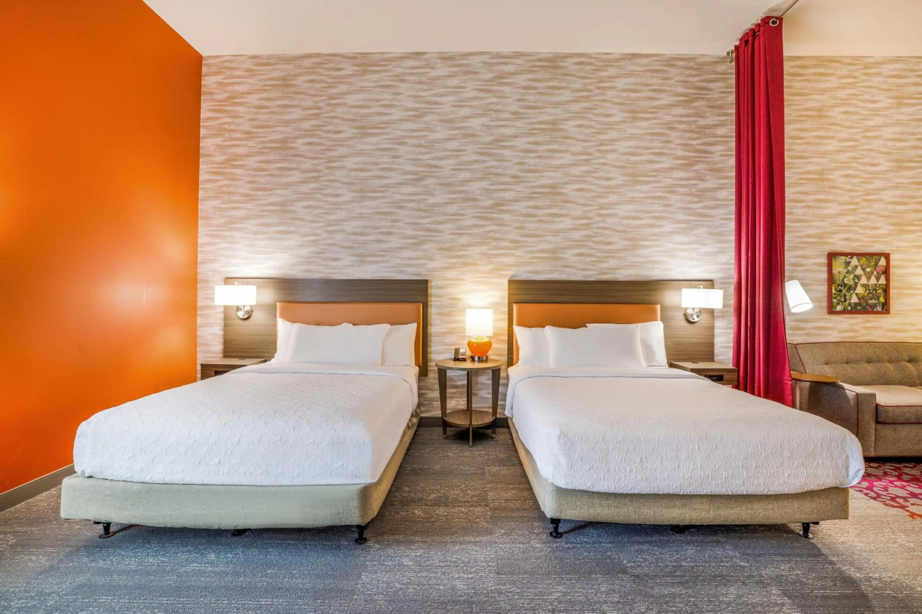 Bed in Home2 Suites By Hilton Aurora Medical Center Denver