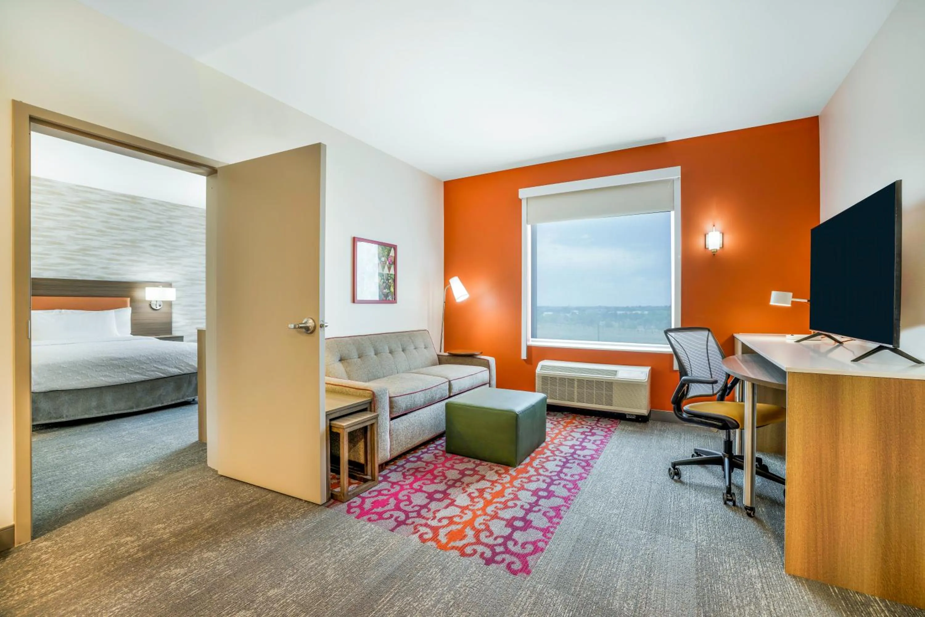 Bed in Home2 Suites By Hilton Aurora Medical Center Denver