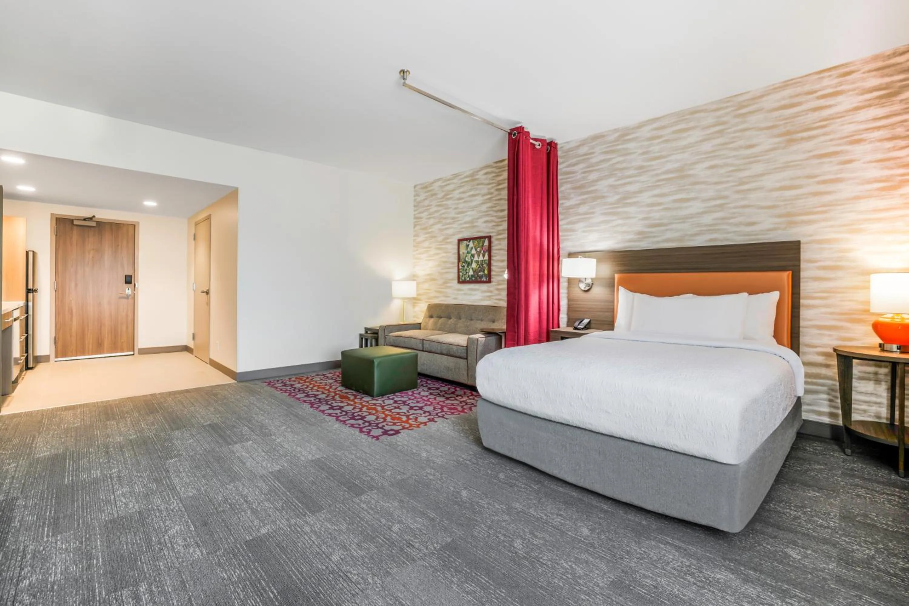 Bed in Home2 Suites By Hilton Aurora Medical Center Denver