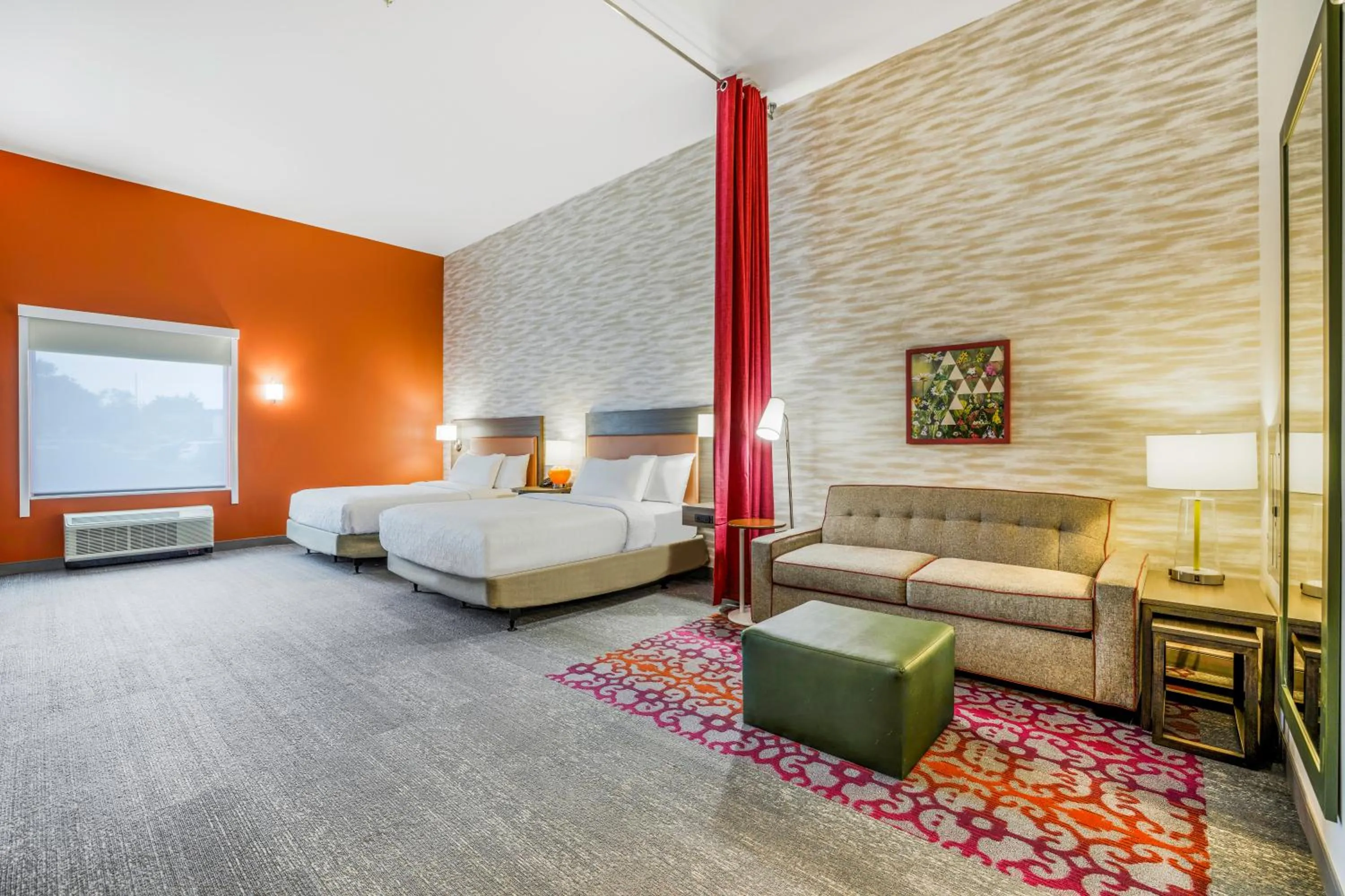 Bed in Home2 Suites By Hilton Aurora Medical Center Denver