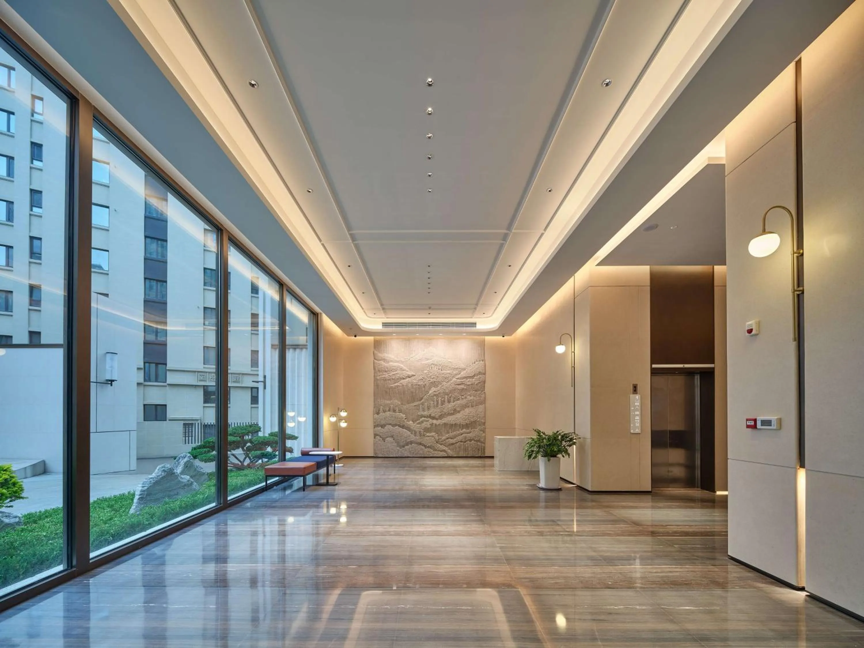 Lobby or reception in Hilton Garden Inn Huludao Longxing Road