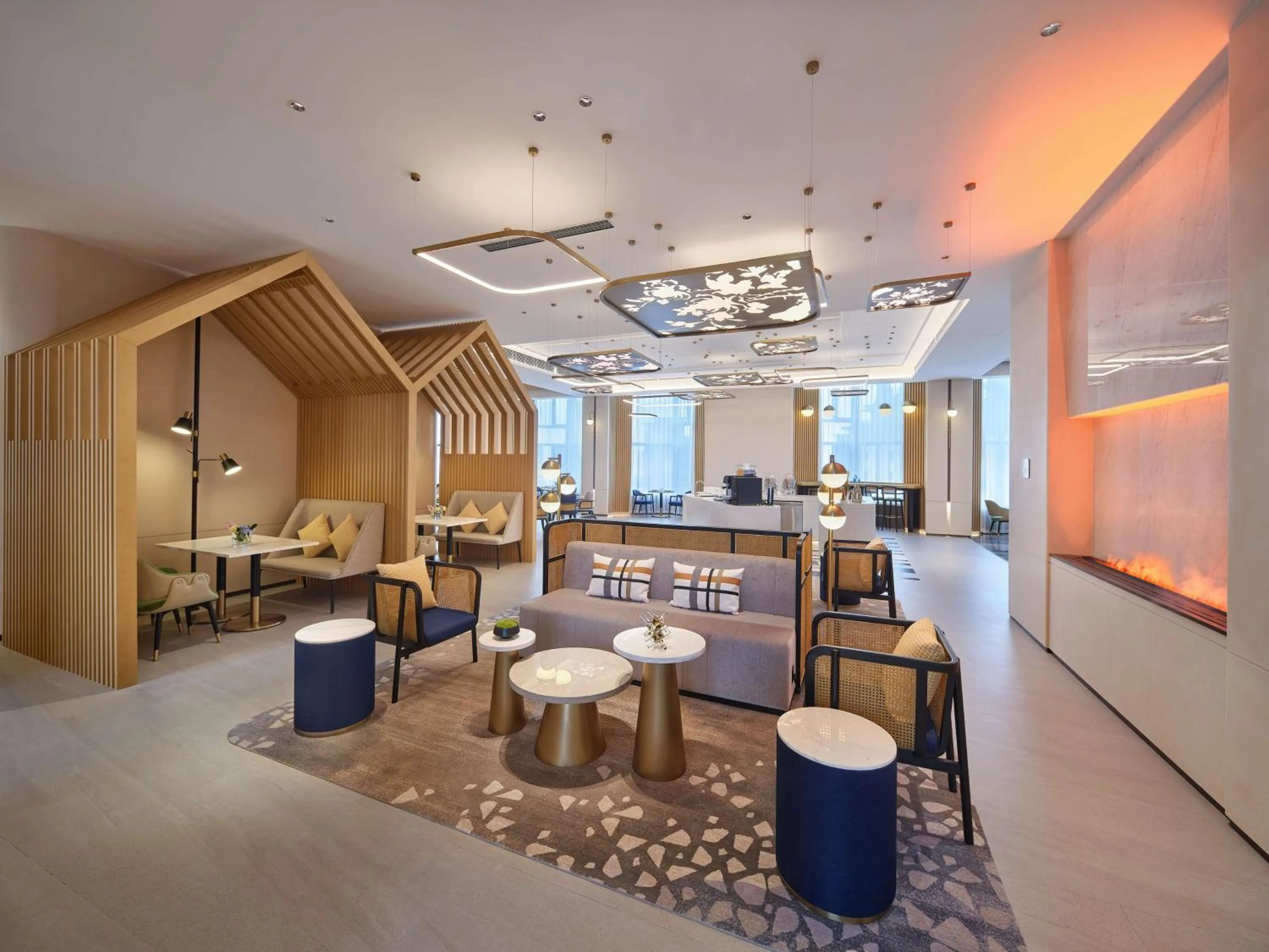 Lobby or reception in Hilton Garden Inn Huludao Longxing Road