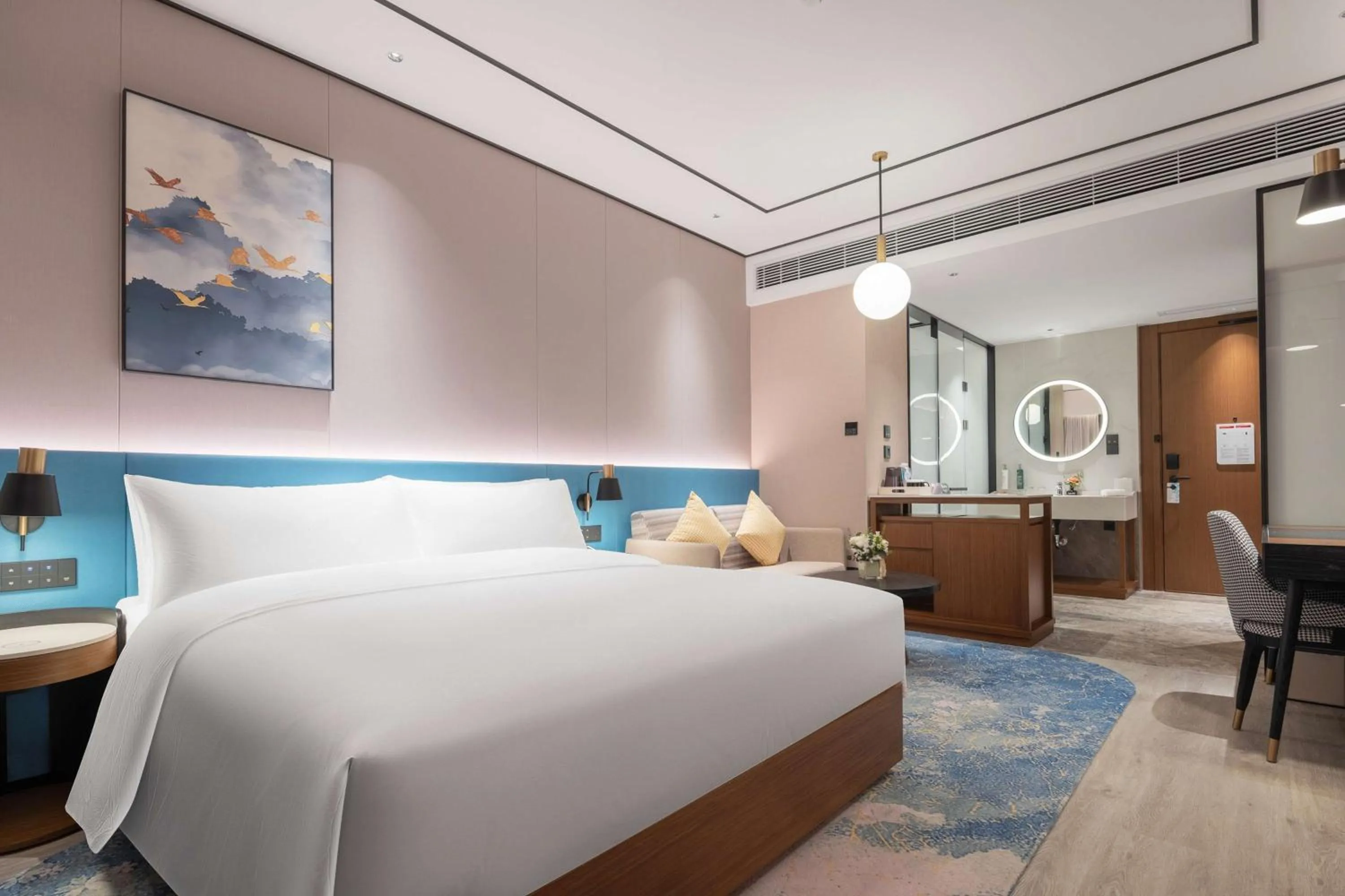 Bed in Hilton Garden Inn Yichang Yiling