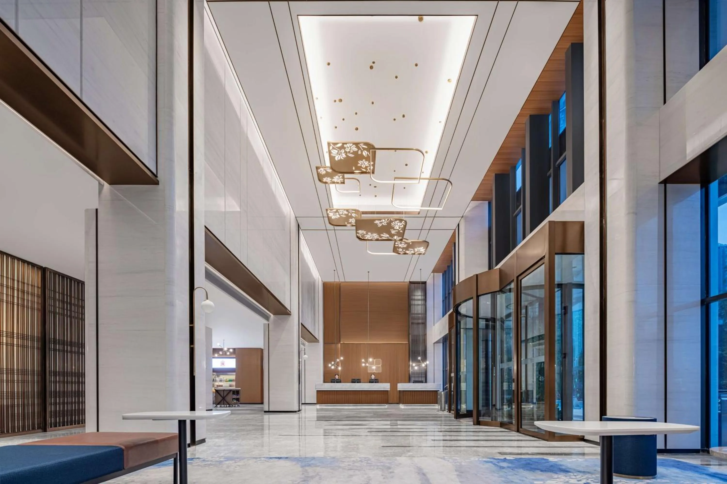 Lobby or reception in Hilton Garden Inn Yichang Yiling