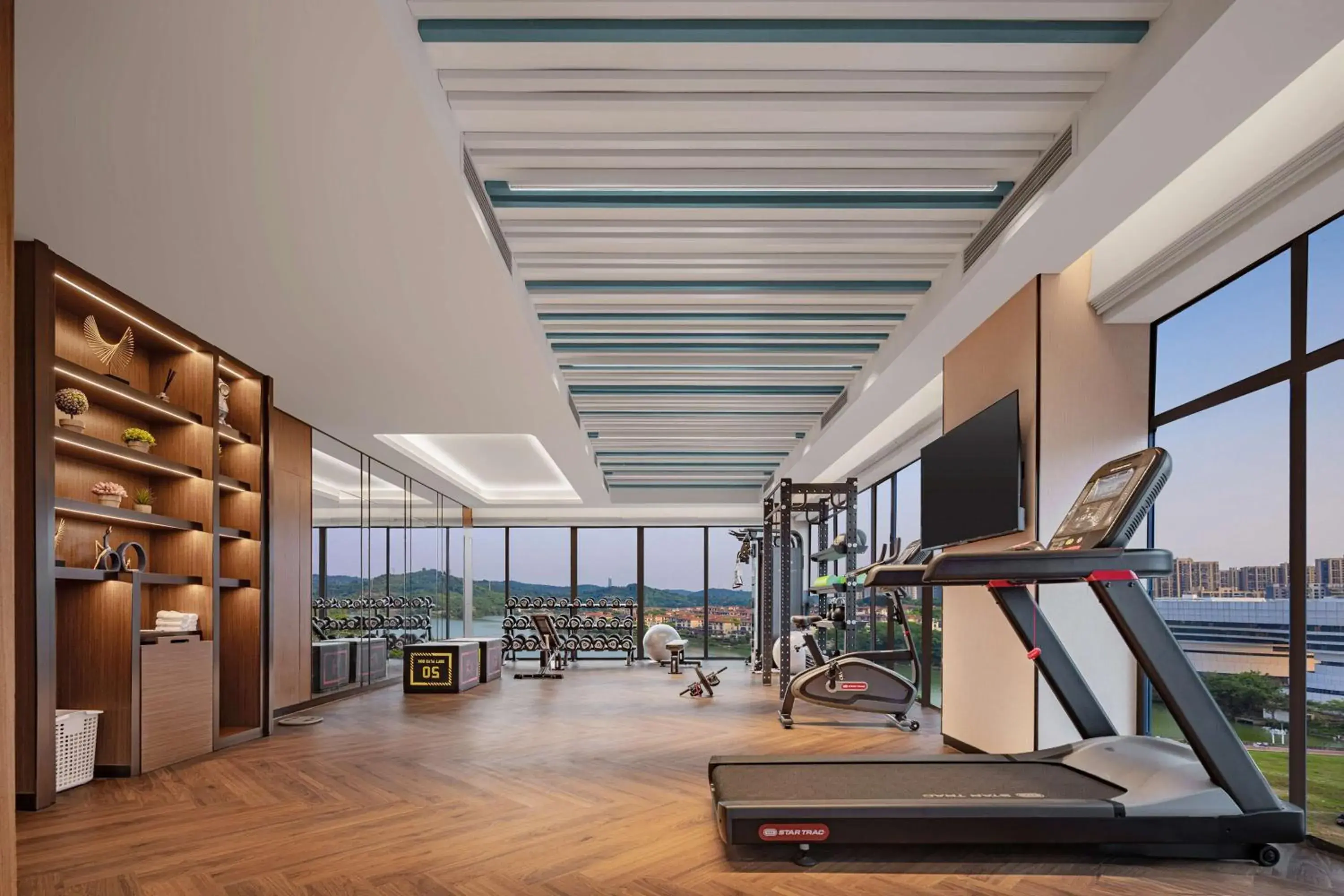 Fitness centre/facilities in Hilton Garden Inn Yichang Yiling Fitness centre/facilities in Hilton Garden Inn Yichang Yiling