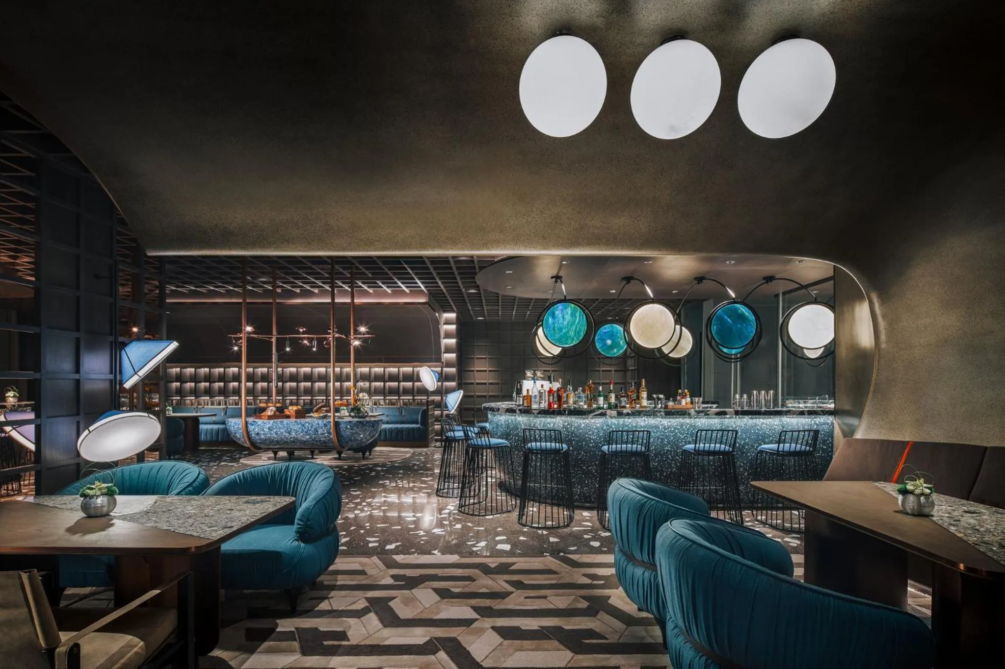 Lounge or bar in Hotel Indigo Ningbo Riverside by IHG