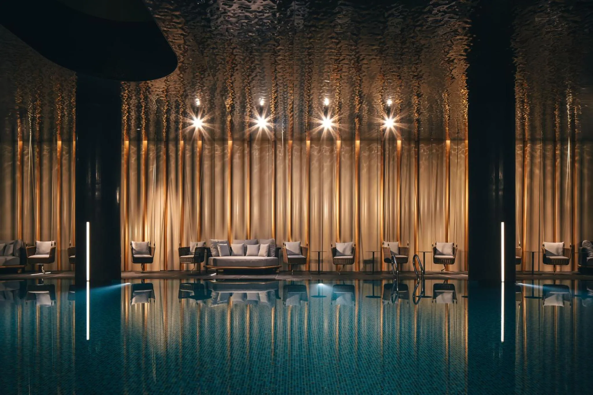 Swimming pool in Hotel Indigo Ningbo Riverside by IHG