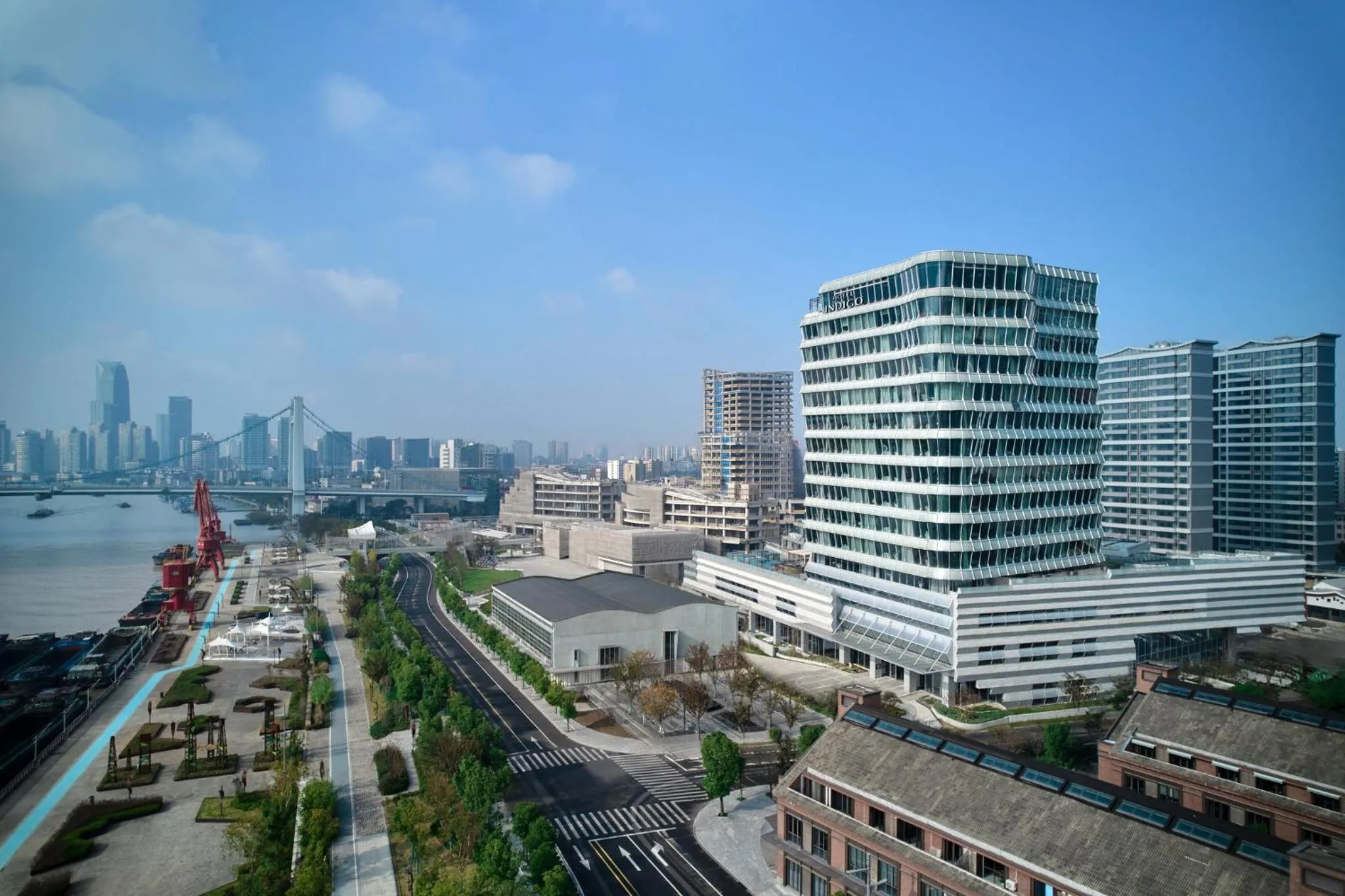 Property building in Hotel Indigo Ningbo Riverside by IHG