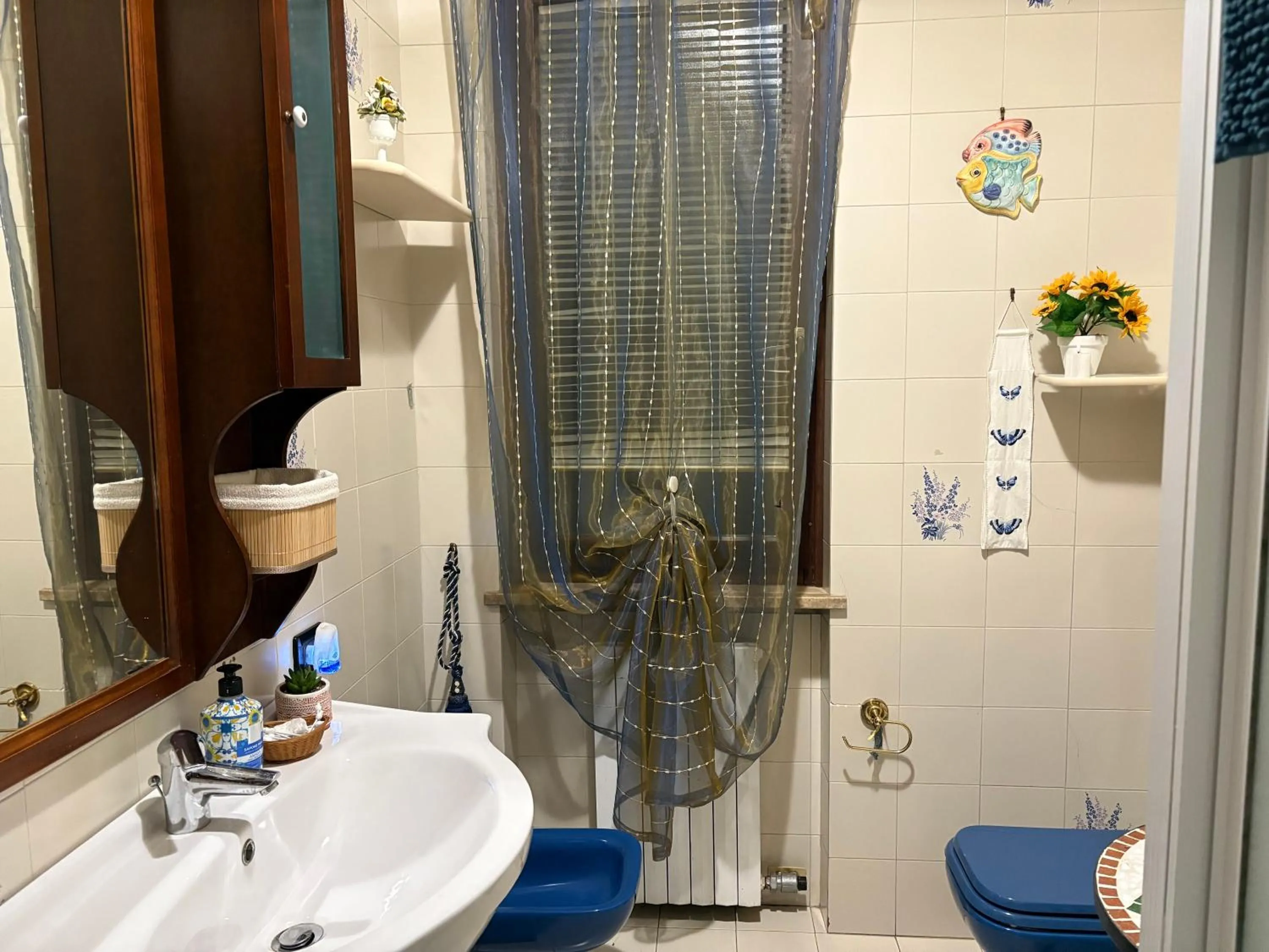 Bathroom in Au Jardin fleuri