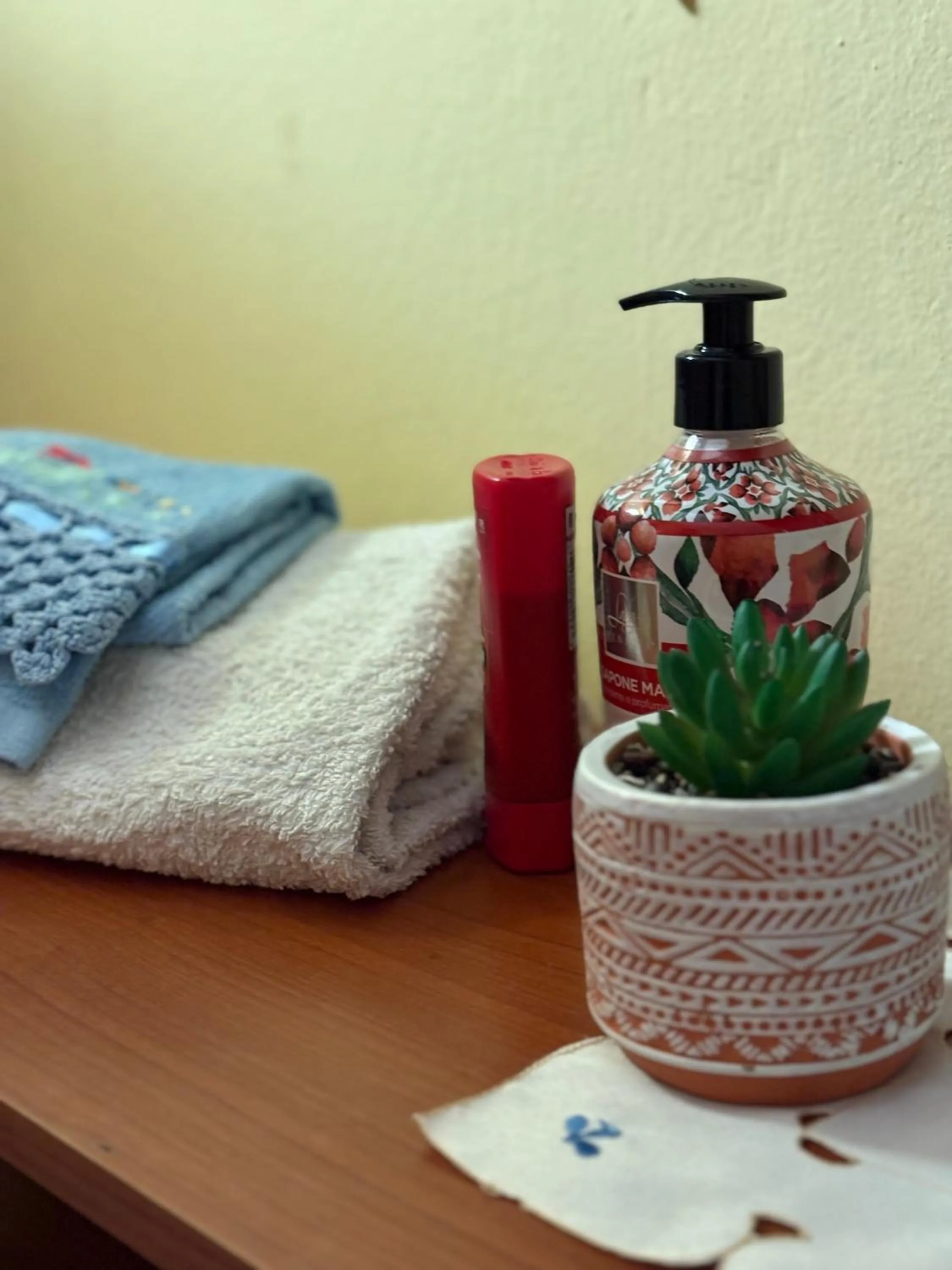towels in Au Jardin fleuri