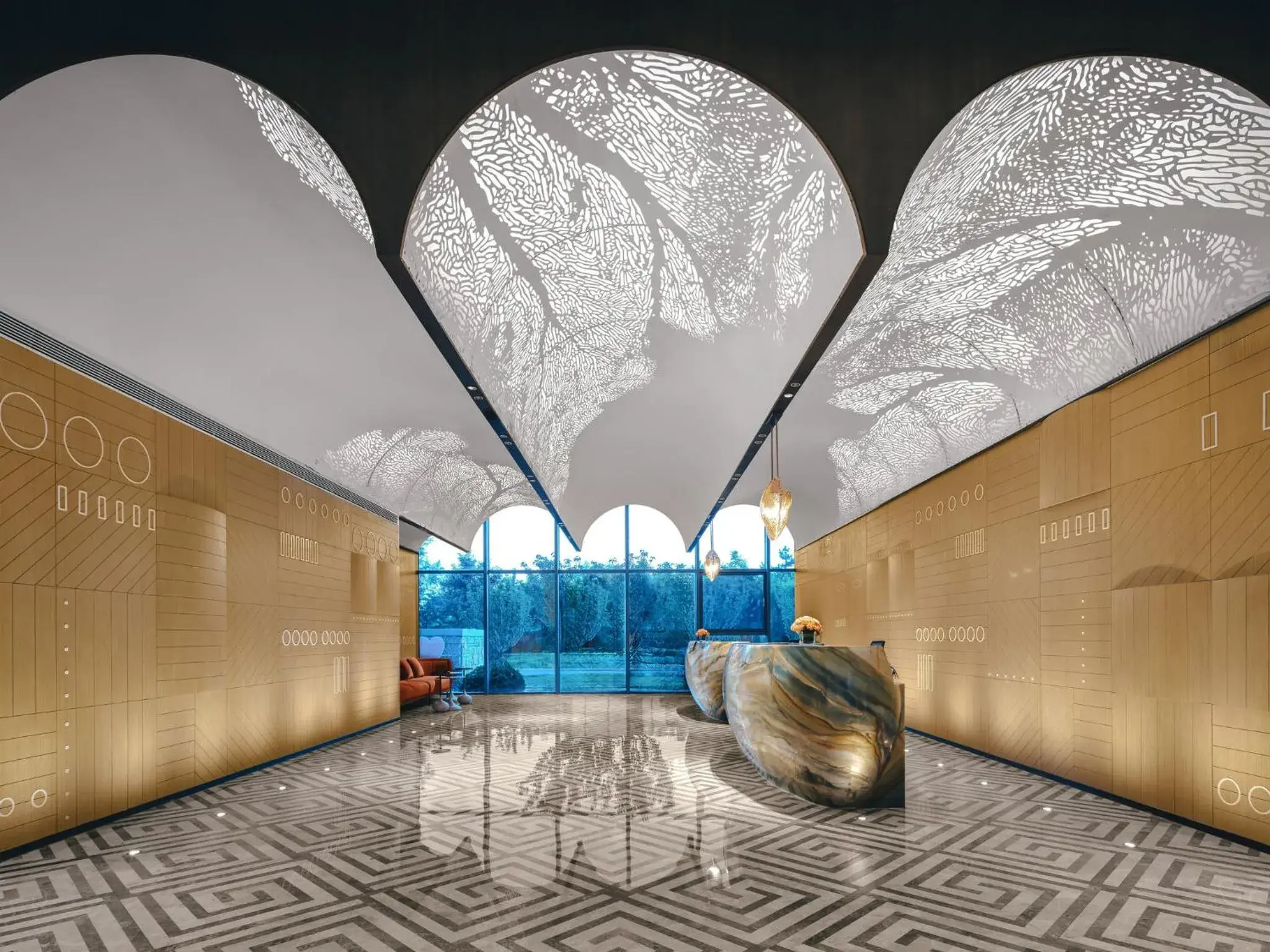 Property building in Hotel Indigo Yantai Golden Coast by IHG Property building in Hotel Indigo Yantai Golden Coast by IHG