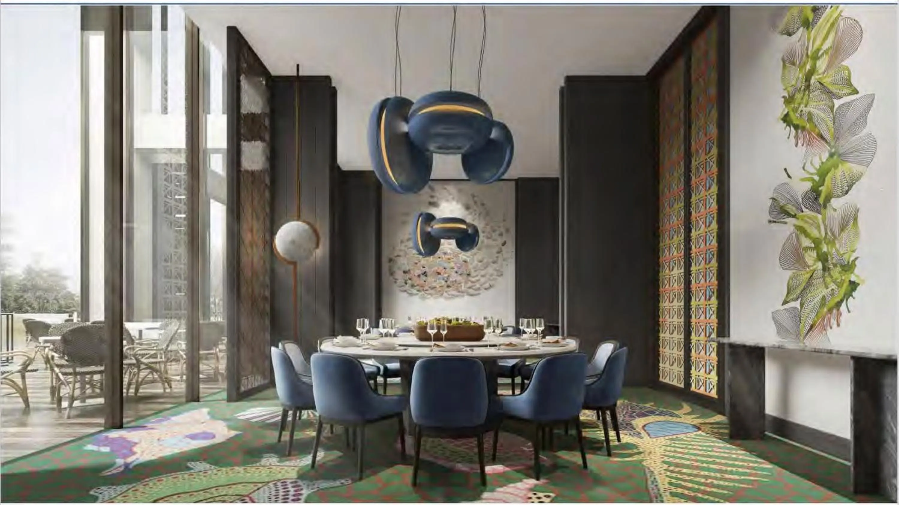 Restaurant/places to eat in Hotel Indigo Yantai Golden Coast by IHG