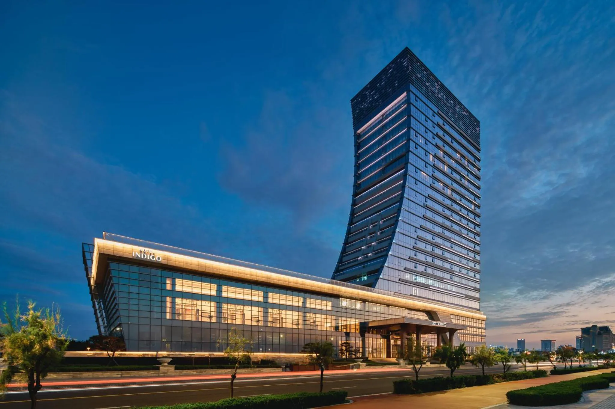 Property building in Hotel Indigo Yantai Golden Coast by IHG