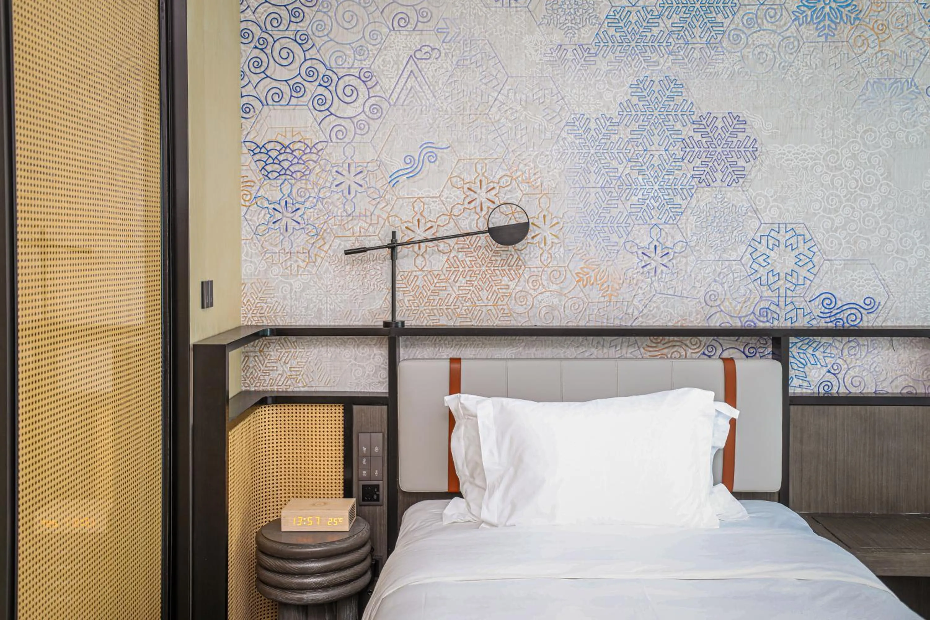 Bed in Hotel Indigo Yantai Golden Coast by IHG