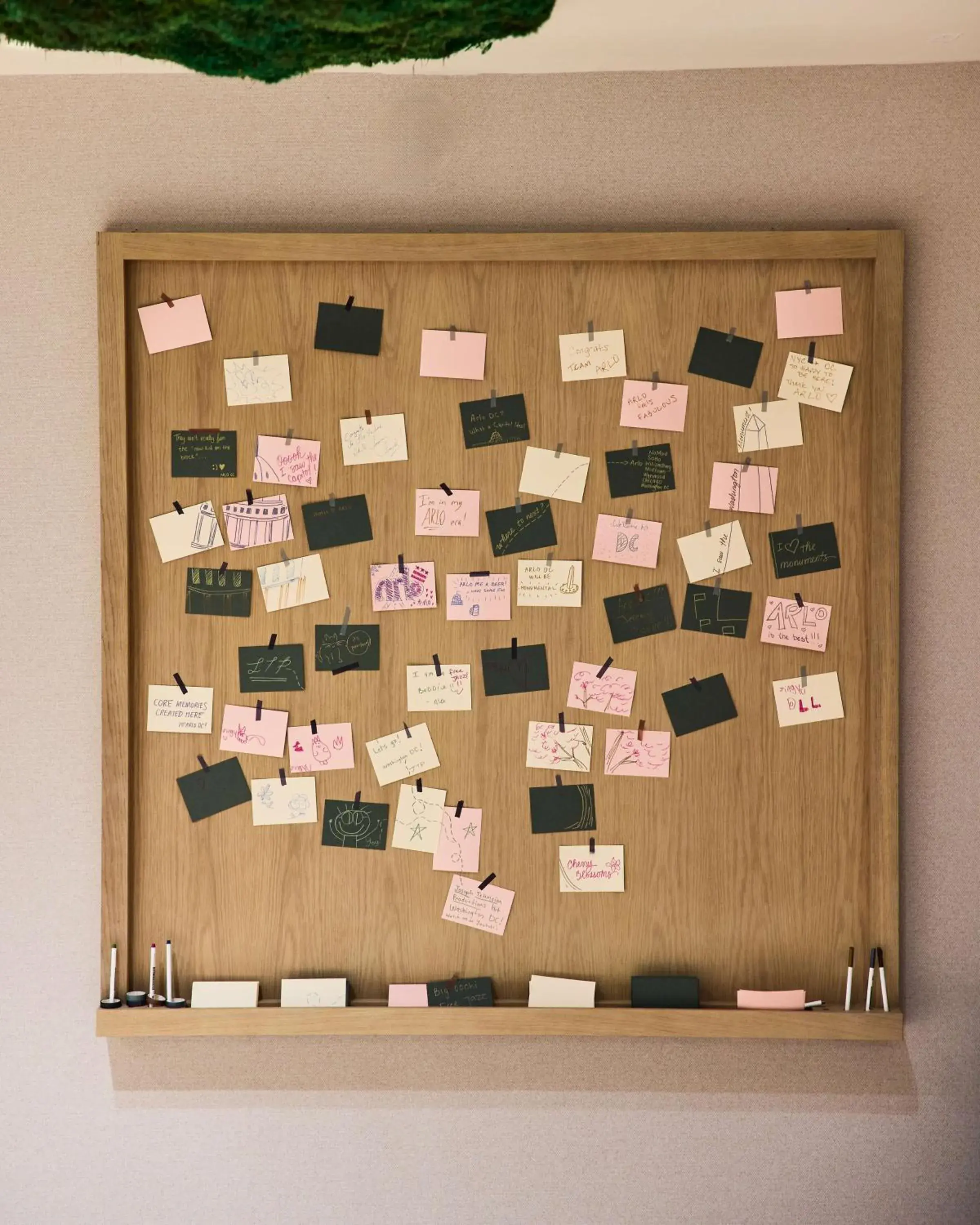 Lobby or reception in Arlo Washington DC Lobby or reception in Arlo Washington DC