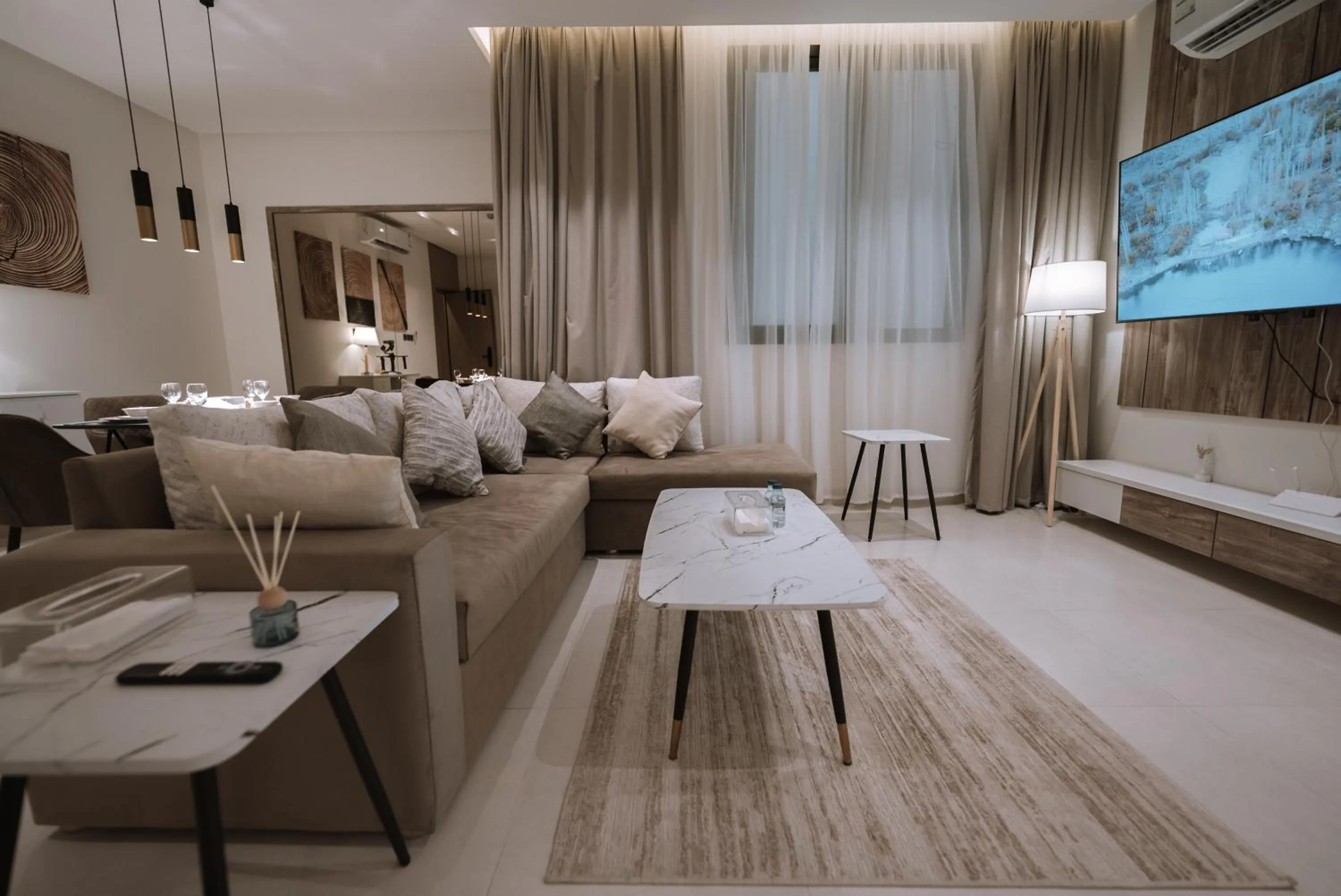 Living room in Riyadh Luxury Hotel