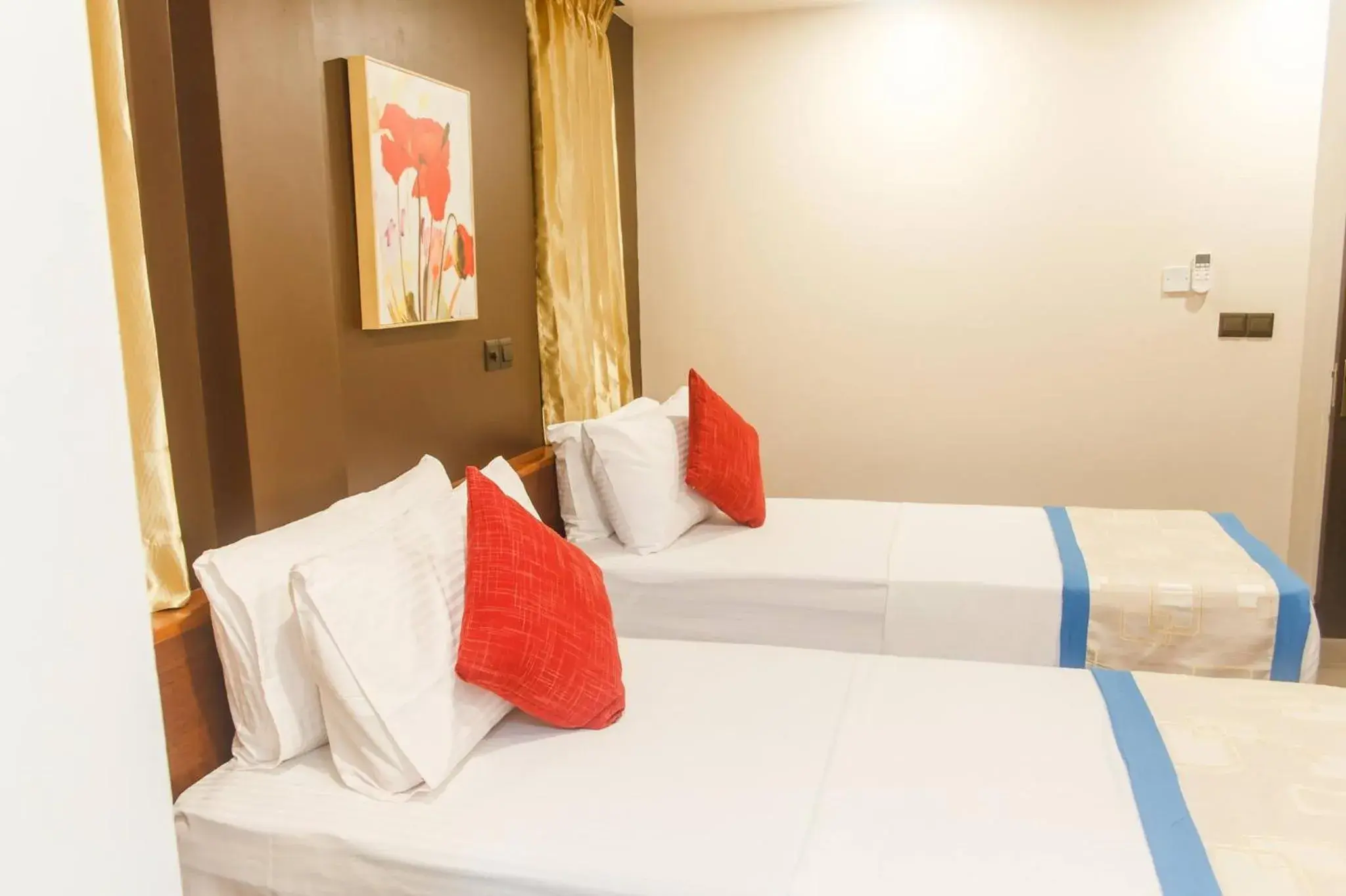 Bed in Club Blu Bed in Club Blu