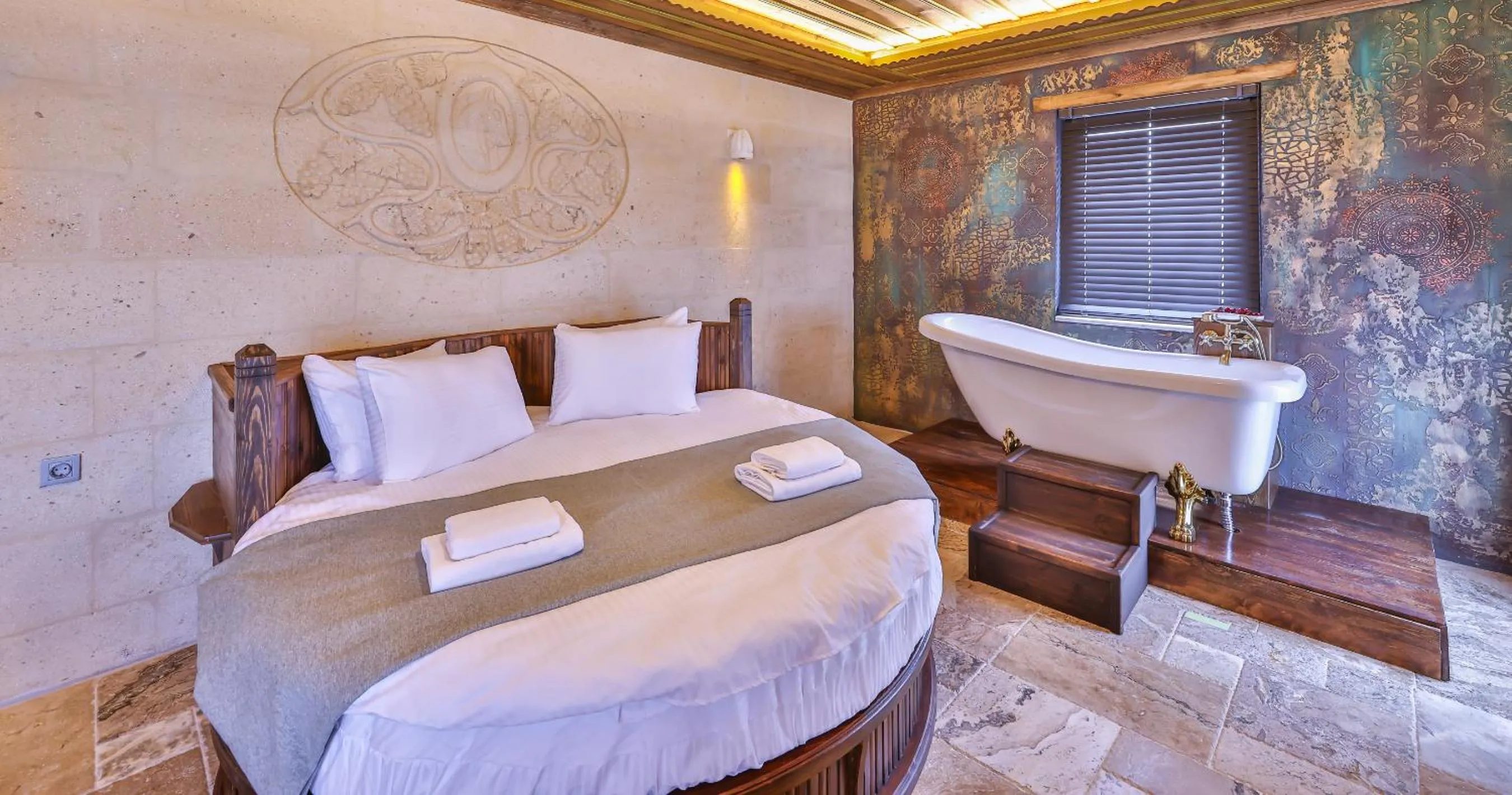 Toilet, Bed in Noble Crown Stone House Cappadocia