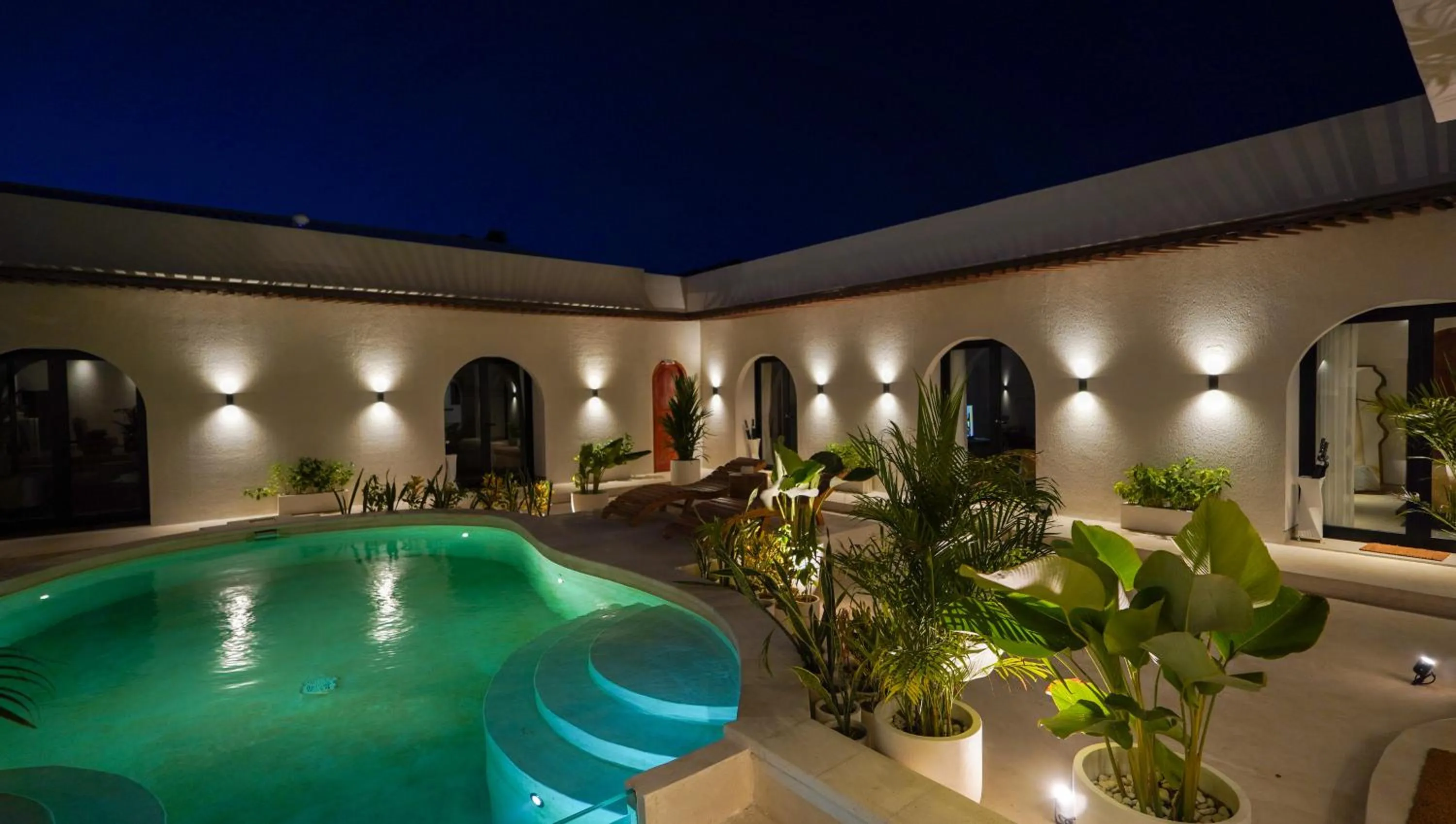 Swimming pool in Sama Villa Amed