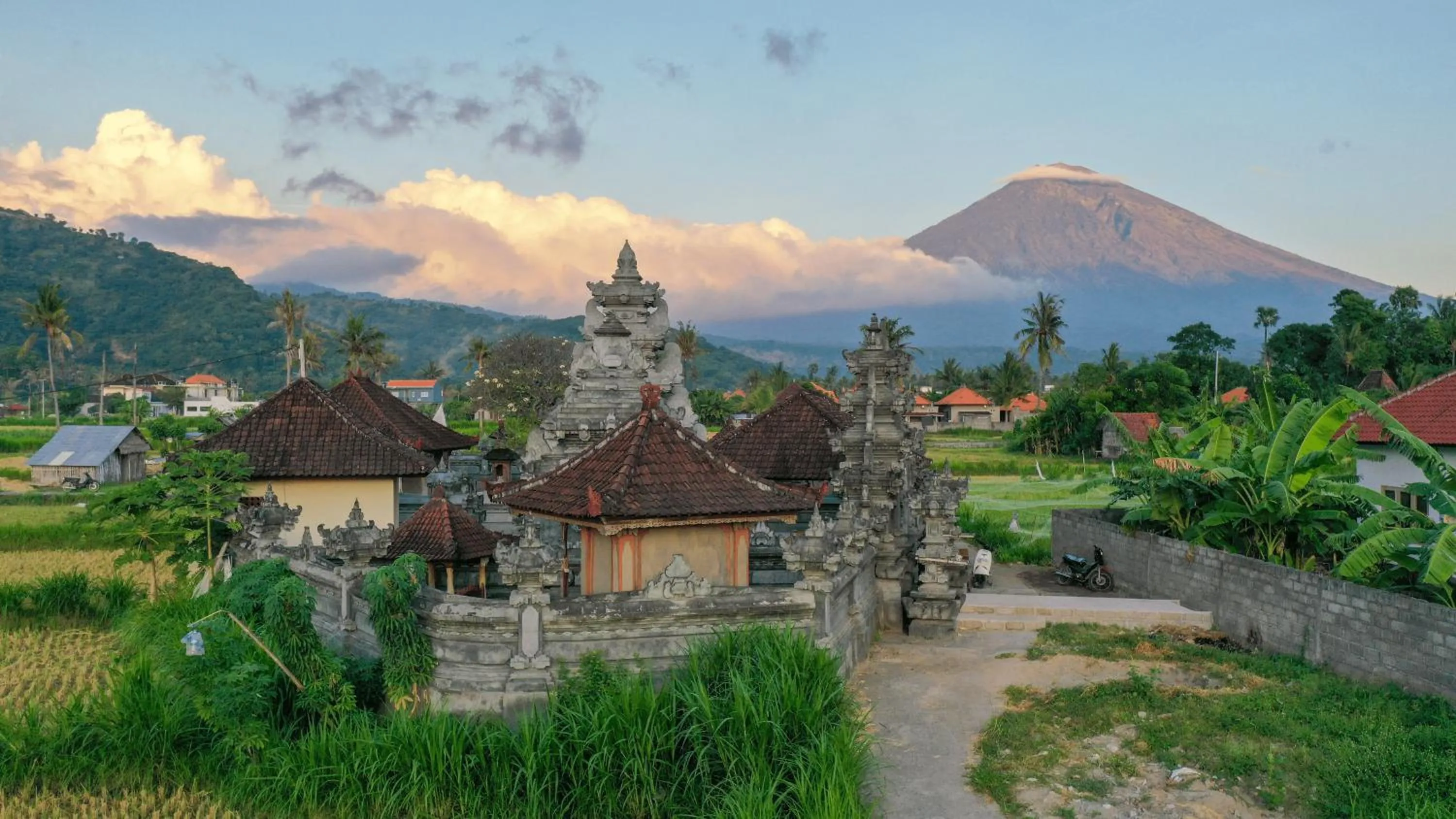 Mountain view in Sama Villa Amed