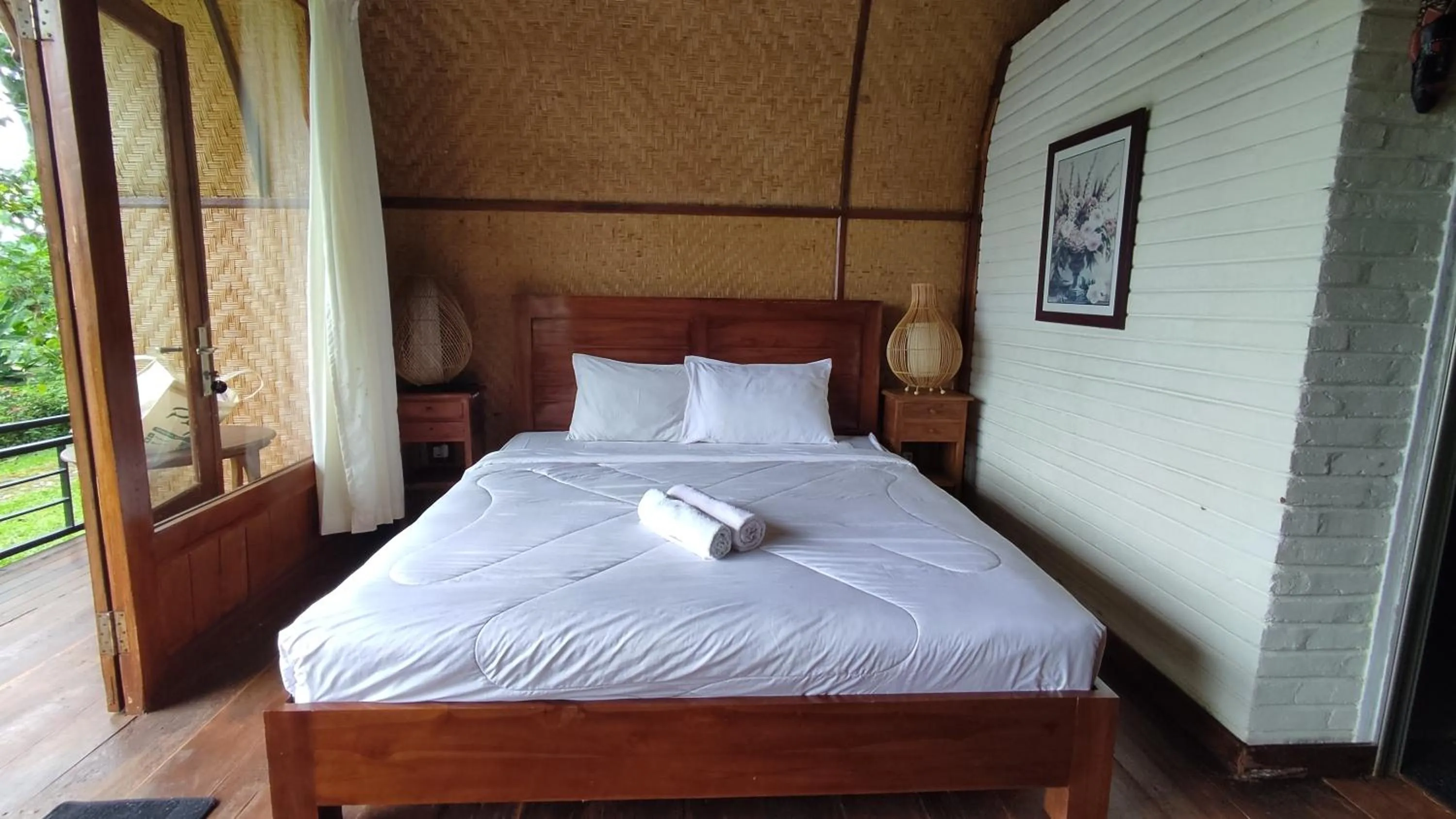 Bed in Villa Gajah Mas