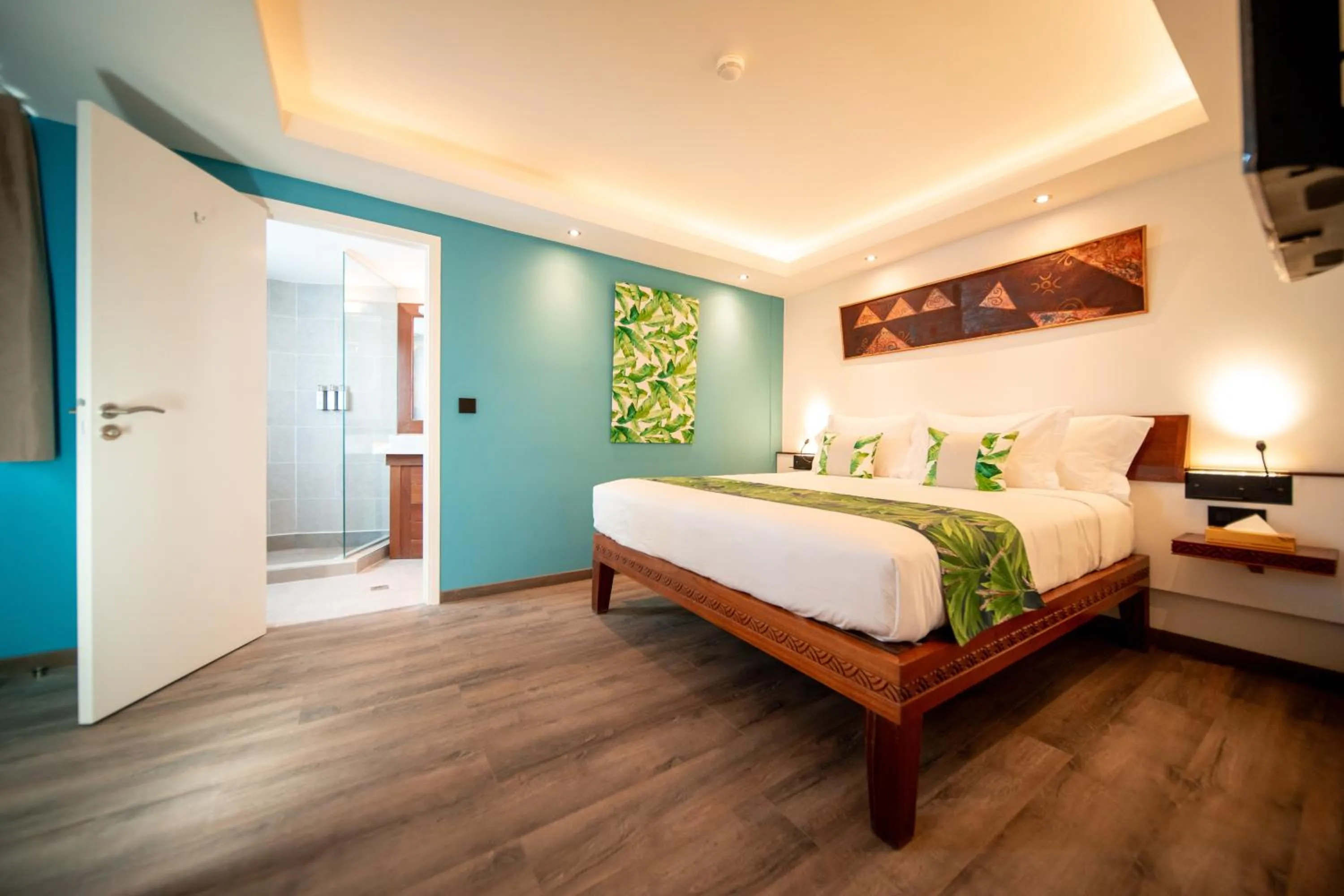 Bed in Maitai Express Tahiti