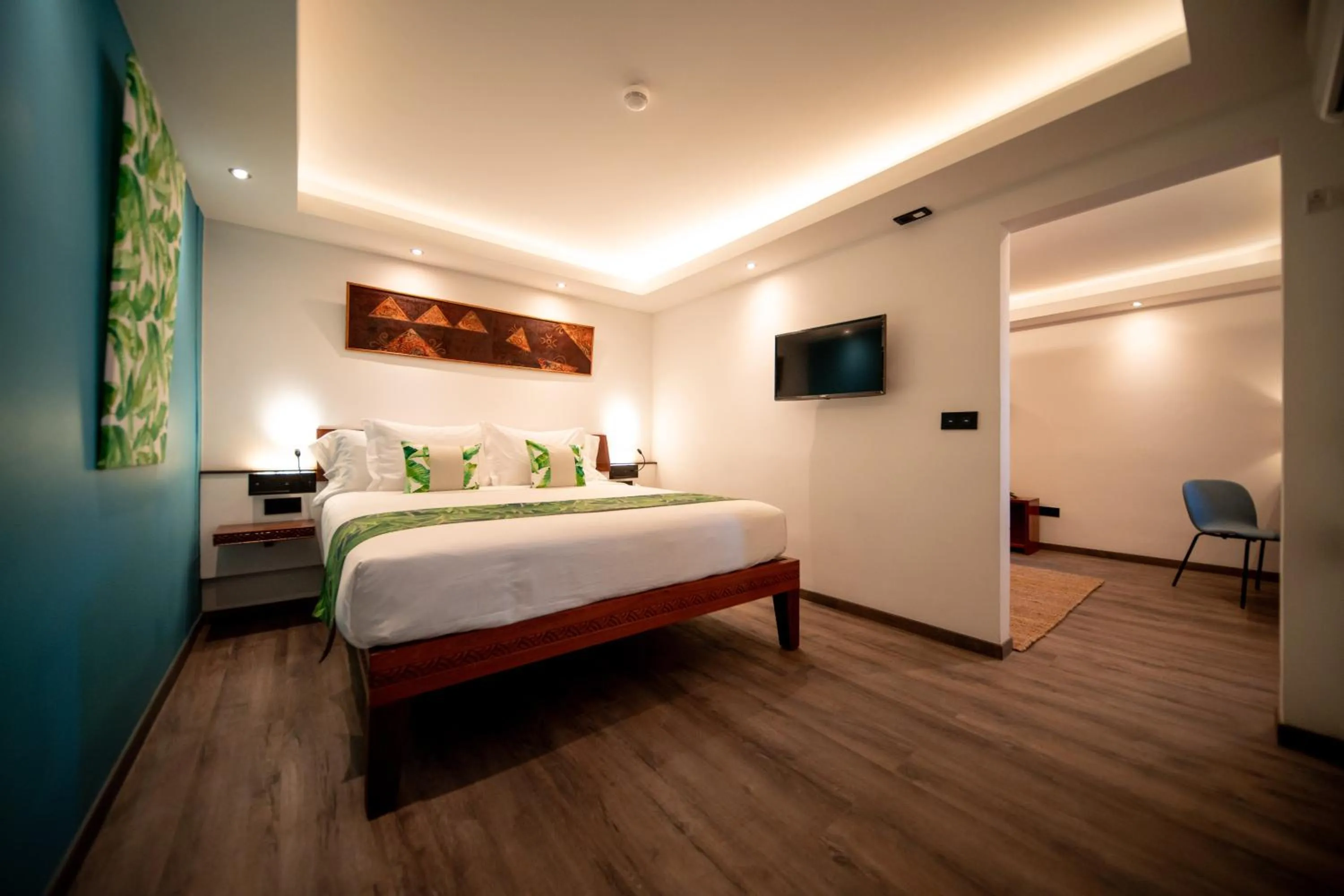 Bed in Maitai Express Tahiti