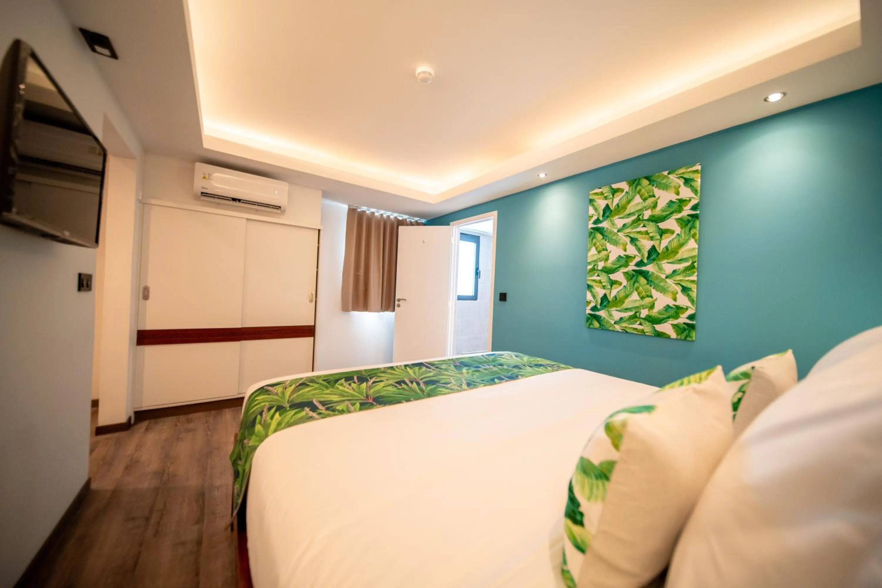 Bed in Maitai Express Tahiti