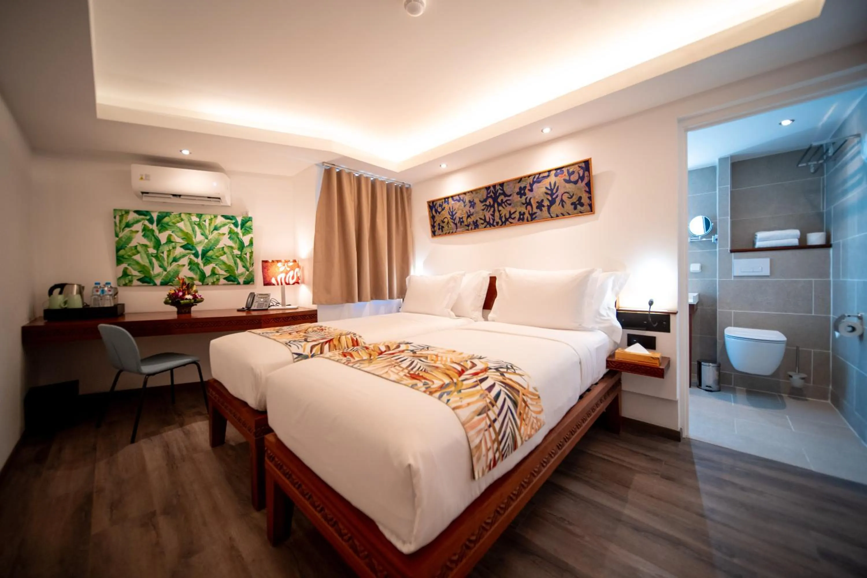 Bed in Maitai Express Tahiti