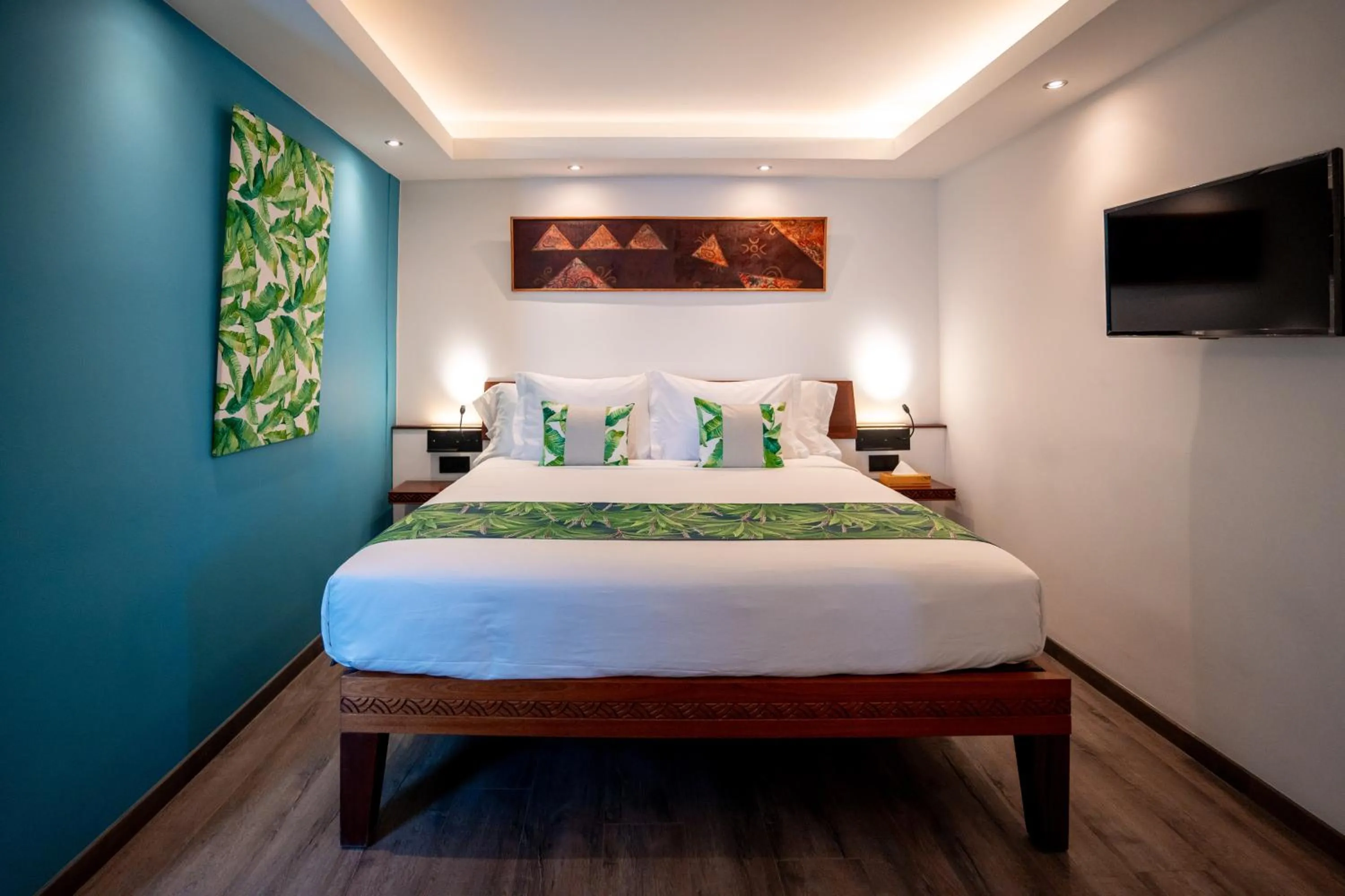 Bed in Maitai Express Tahiti