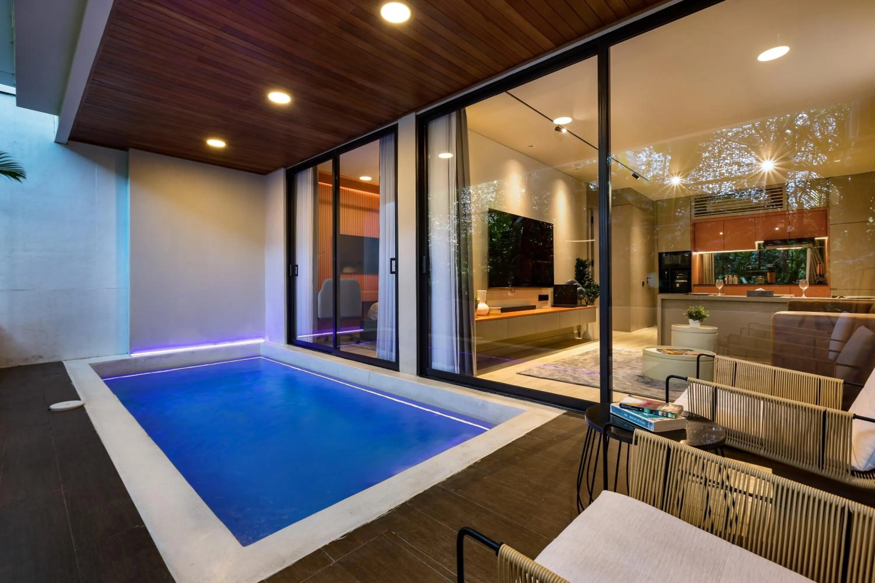 Pool view in Alex Villas Complex N4