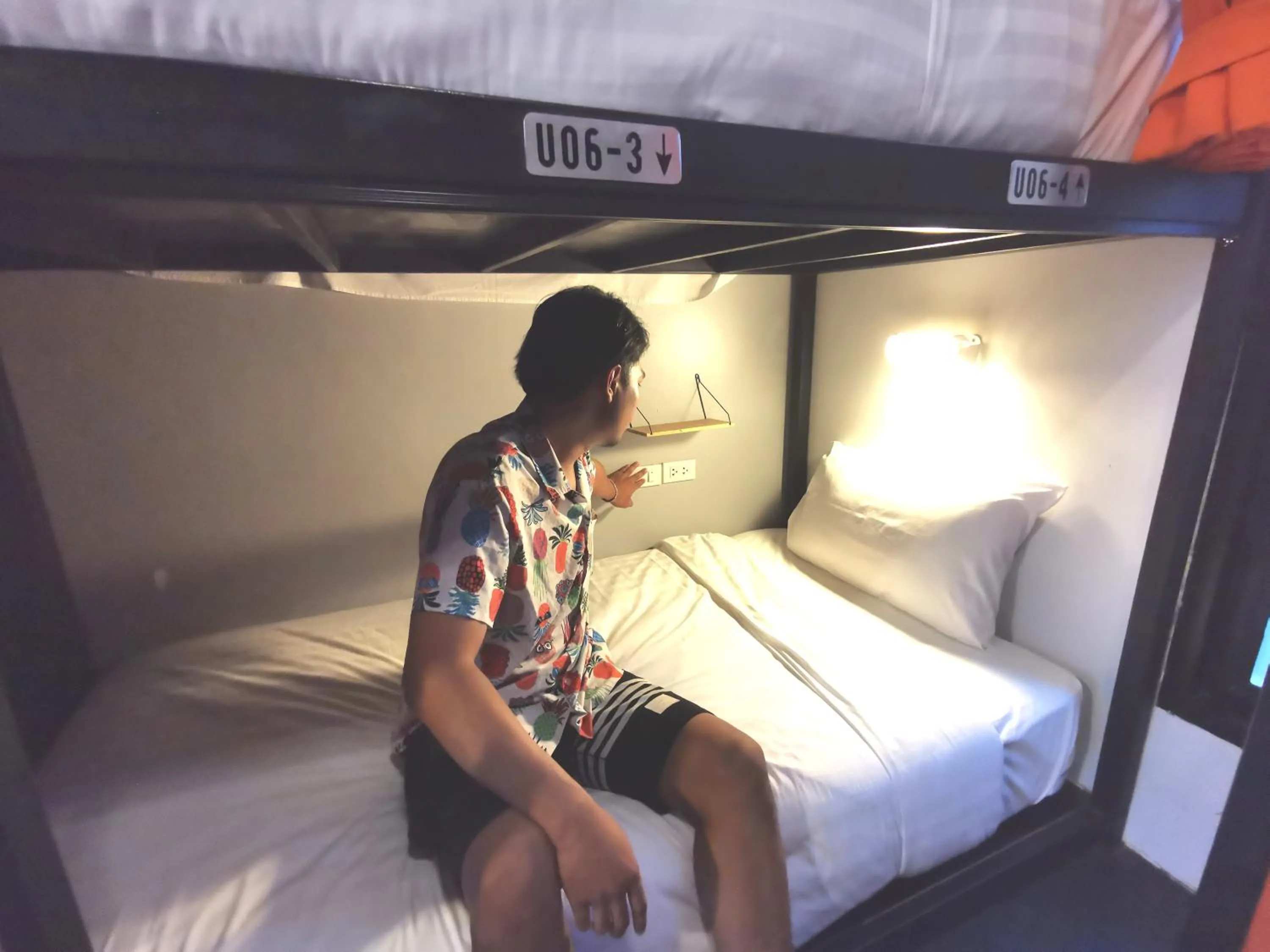 Bed in Ubox samui hostel & Bungalow - Chaweng beach