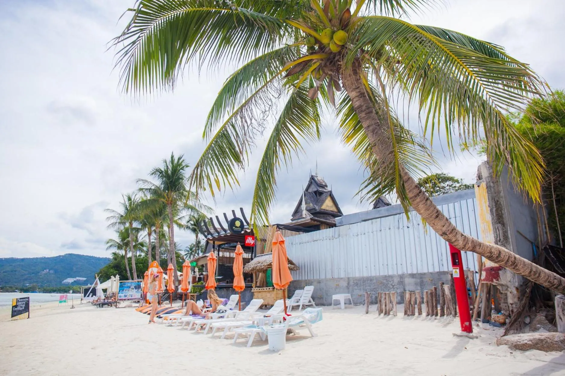 Balcony/Terrace in Ubox samui hostel & Bungalow - Chaweng beach