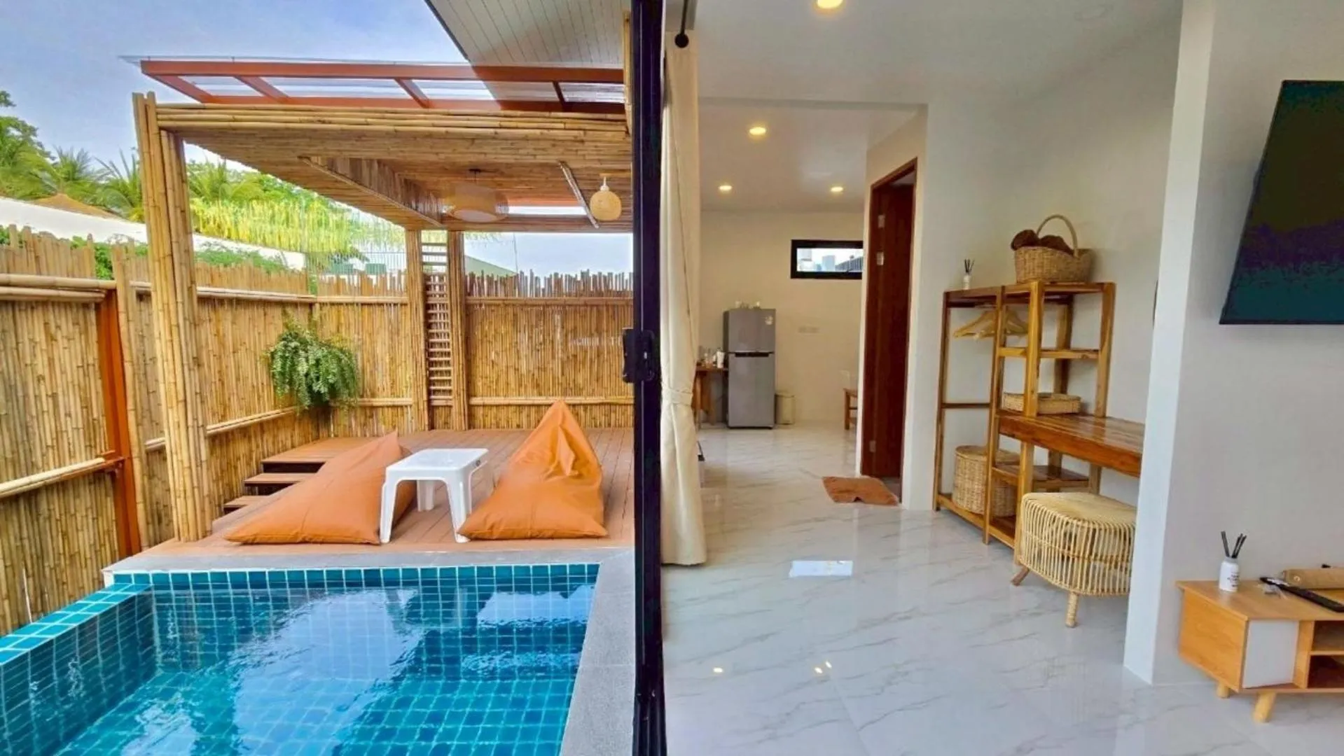 Pool view in Ubox samui hostel & Bungalow - Chaweng beach