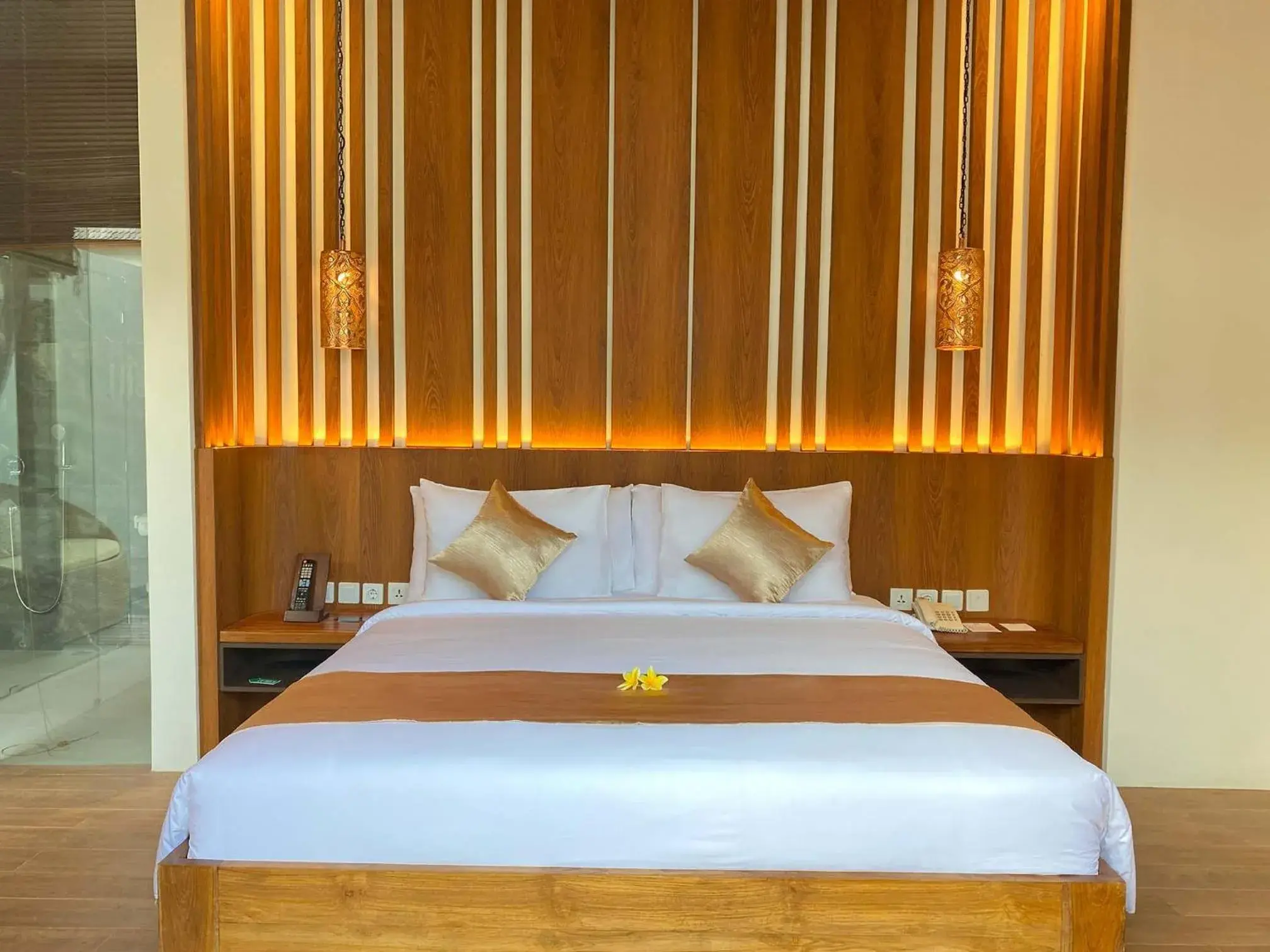Bed in The Prime Canggu Bali by Kanaya Hospitality Bed in The Prime Canggu Bali by Kanaya Hospitality