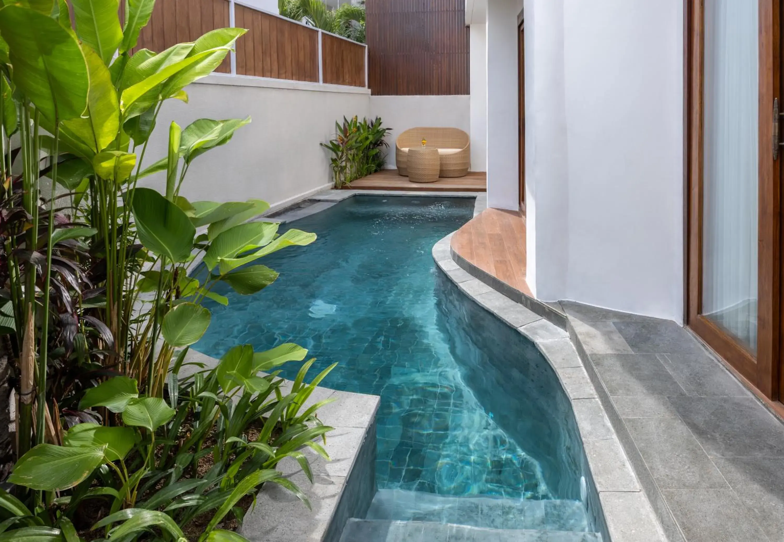 Swimming pool in The Prime Canggu Bali by Kanaya Hospitality Swimming pool in The Prime Canggu Bali by Kanaya Hospitality
