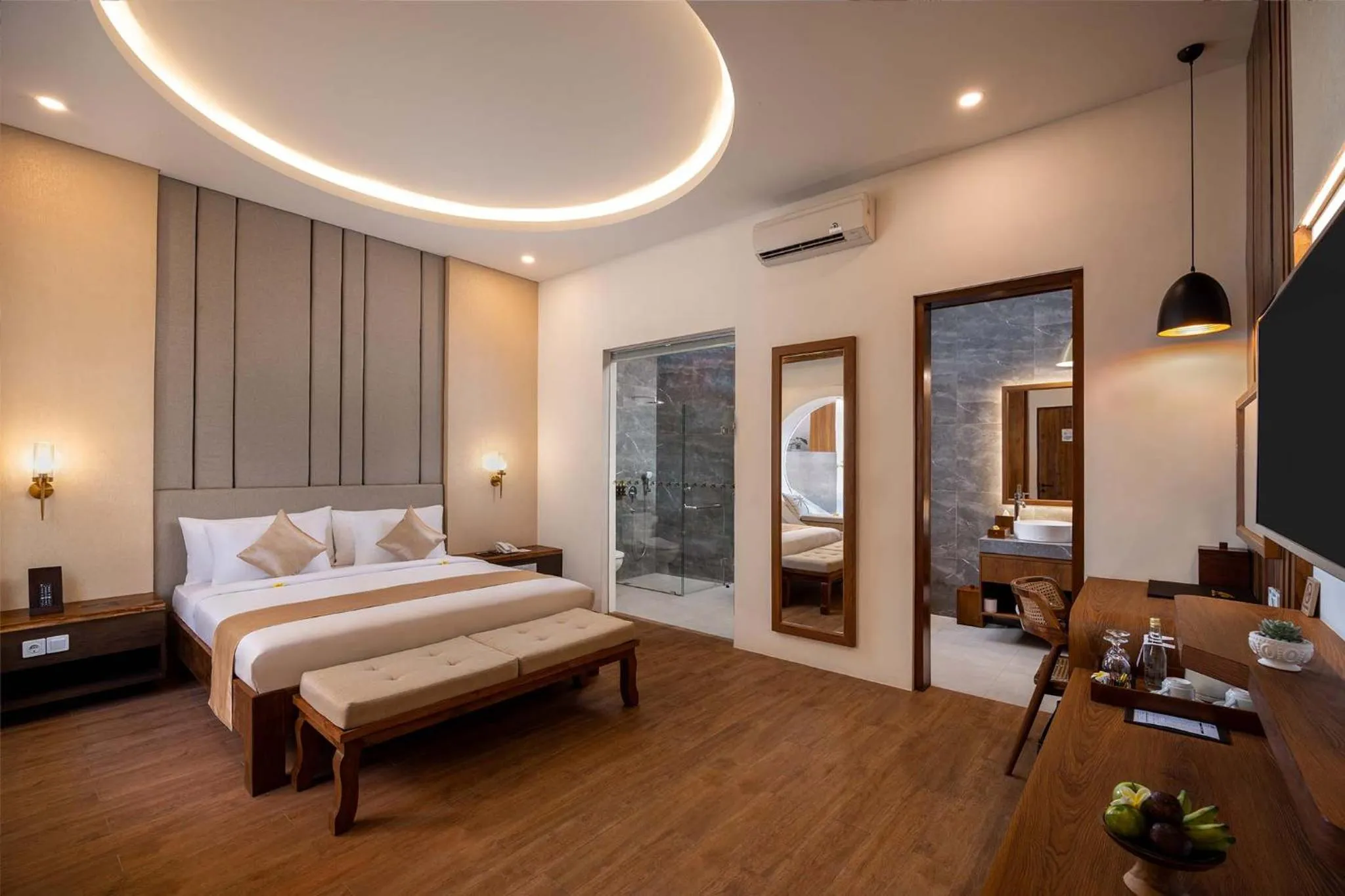 Bedroom, Bed in The Prime Canggu Bali by Kanaya Hospitality