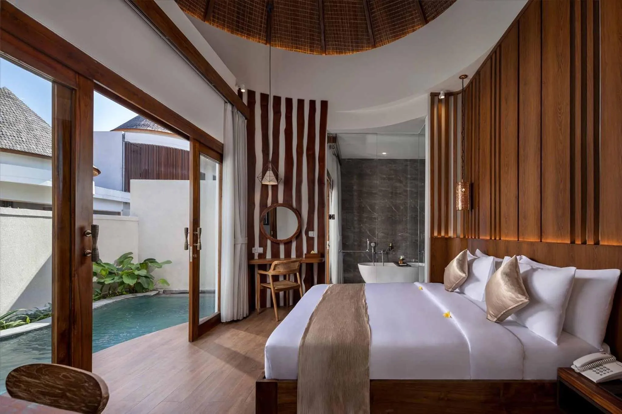 Bedroom, Bed in The Prime Canggu Bali by Kanaya Hospitality